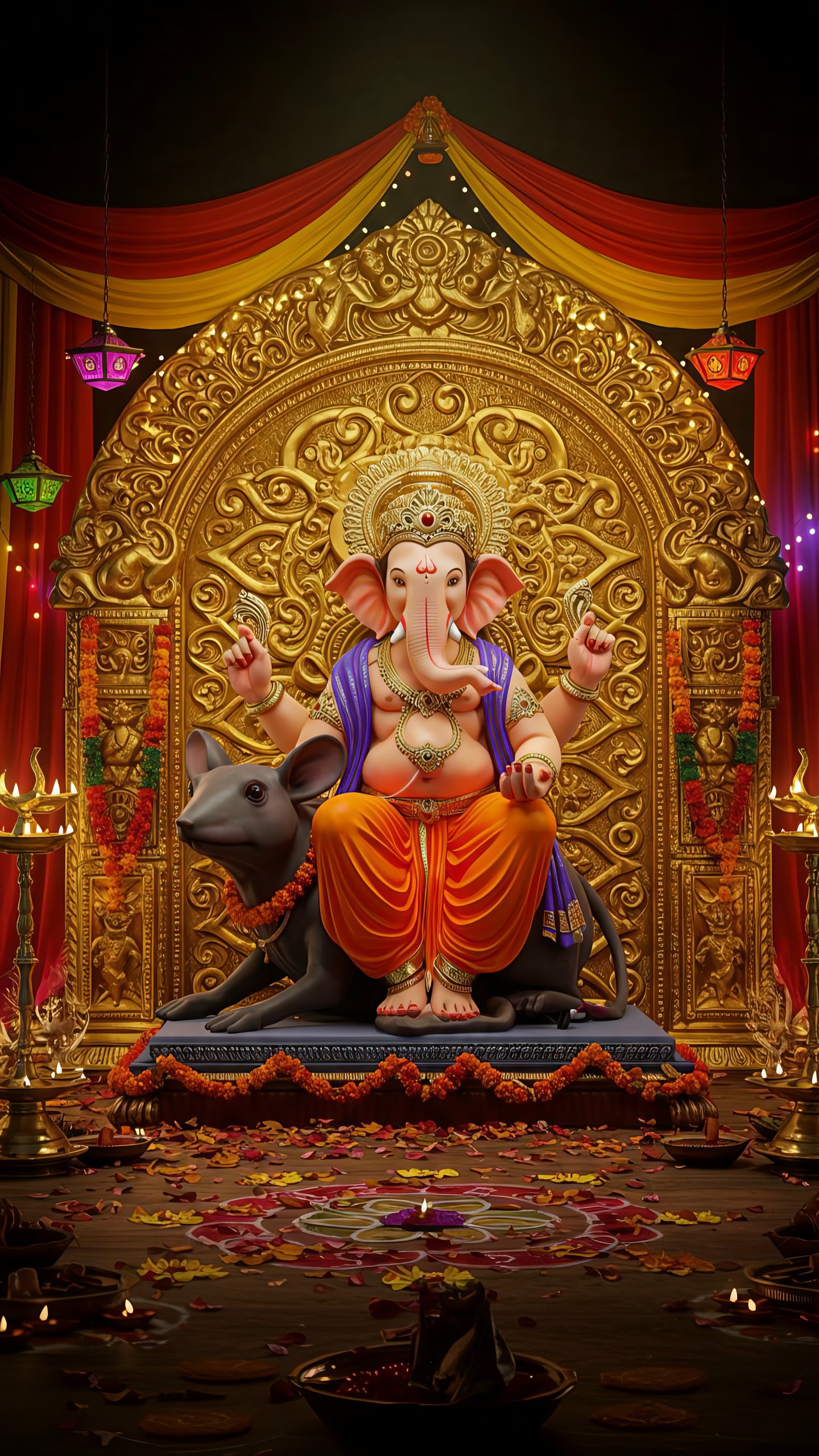 Ganpati Mobile 4019 - Mobile Ganpati Wallpaper