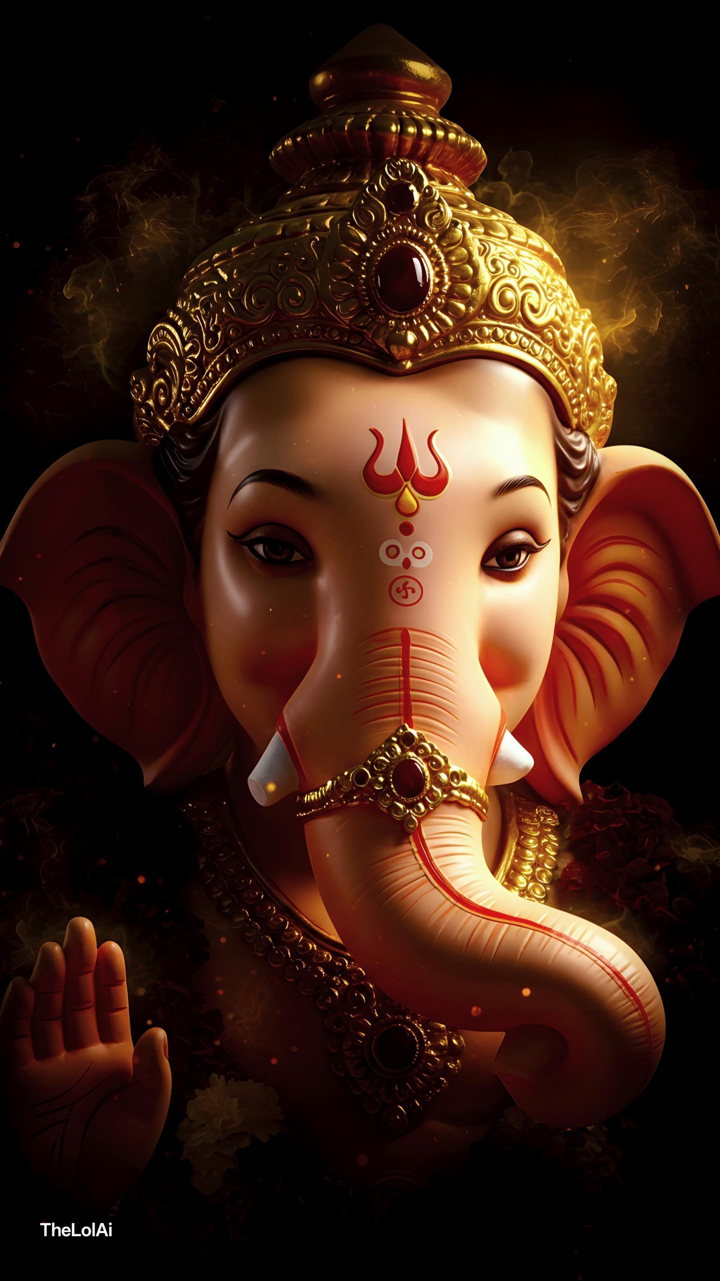 Ganpati Mobile 1900 - Mobile Ganpati Wallpaper