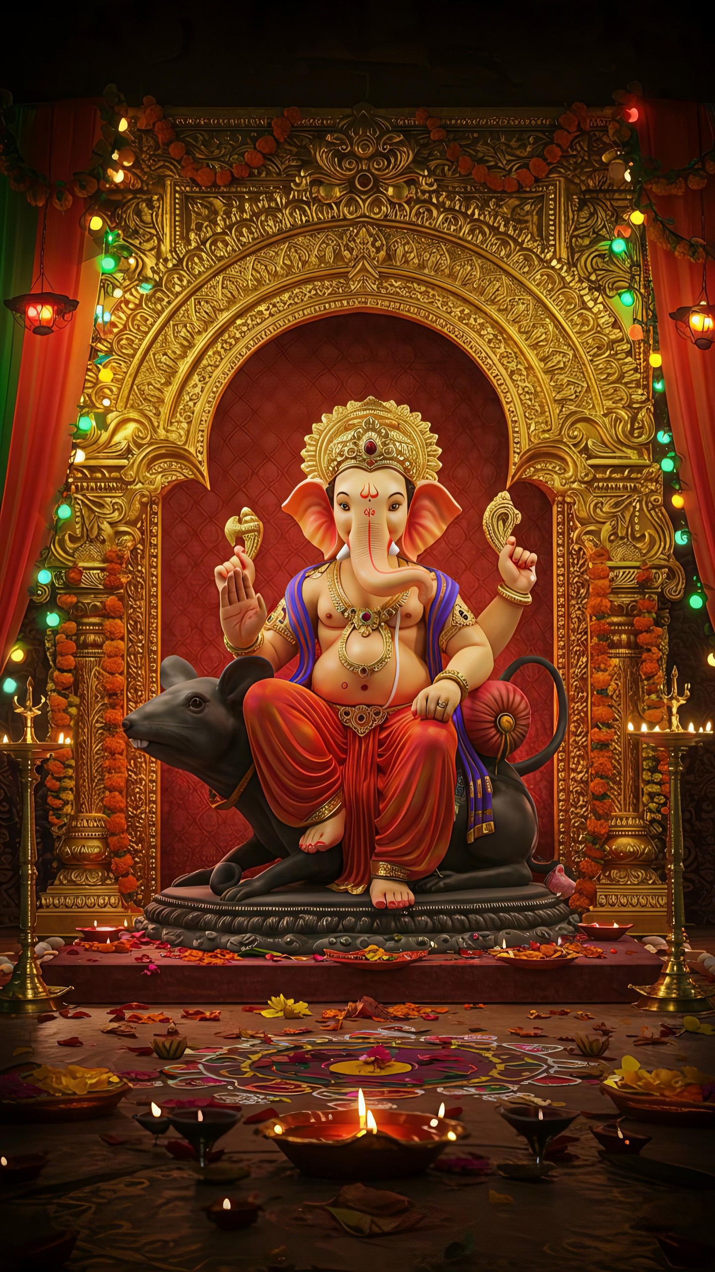 Ganpati Mobile 2828 - Mobile Ganpati Wallpaper