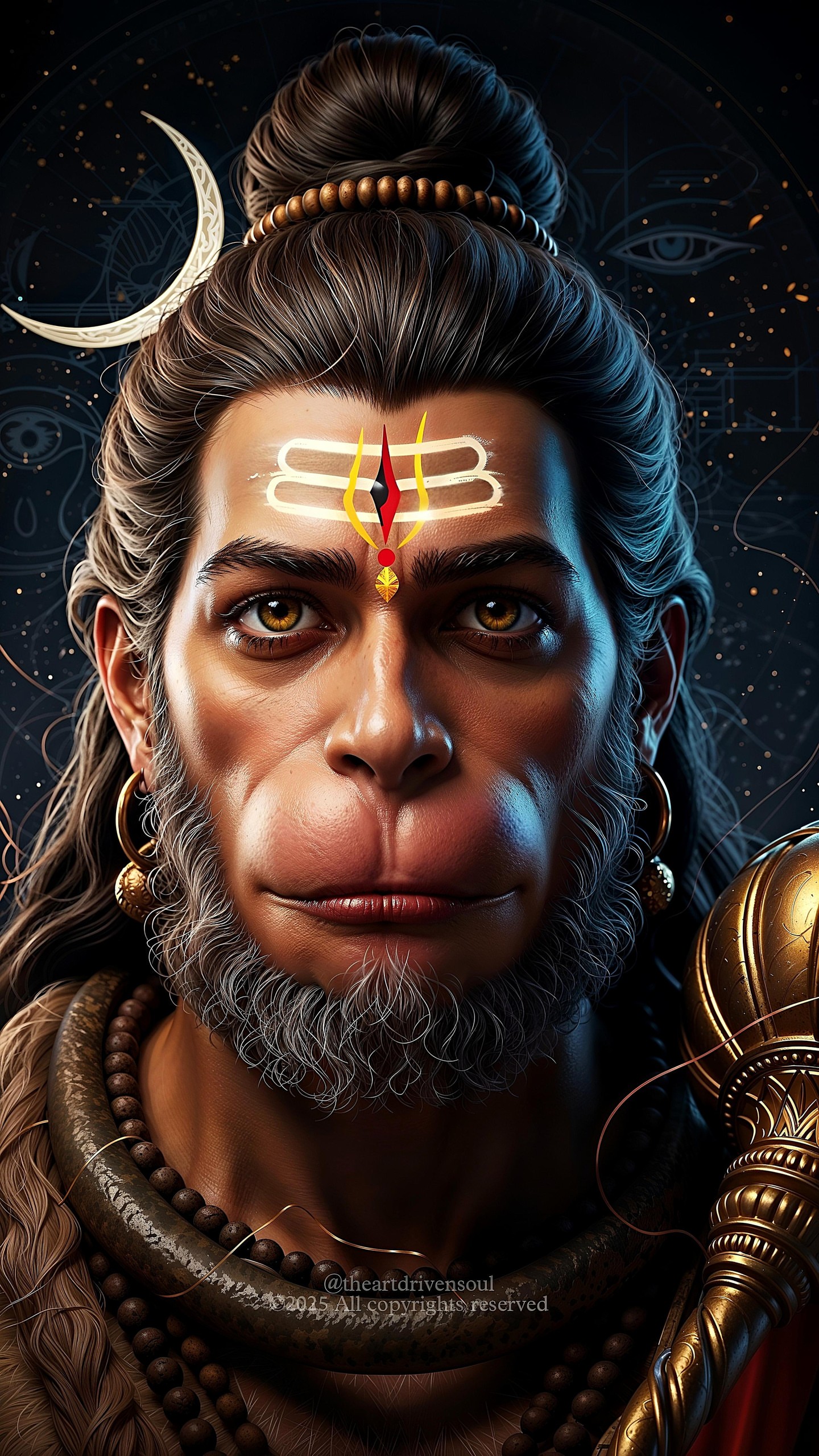 Hanumanji Mobile 6853 - Mobile Hanumanji Wallpaper