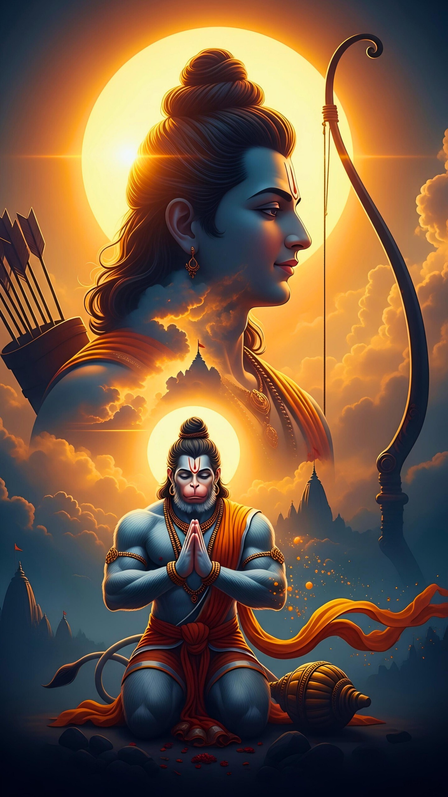 Hanumanji Mobile 8853 - Mobile Hanumanji Wallpaper