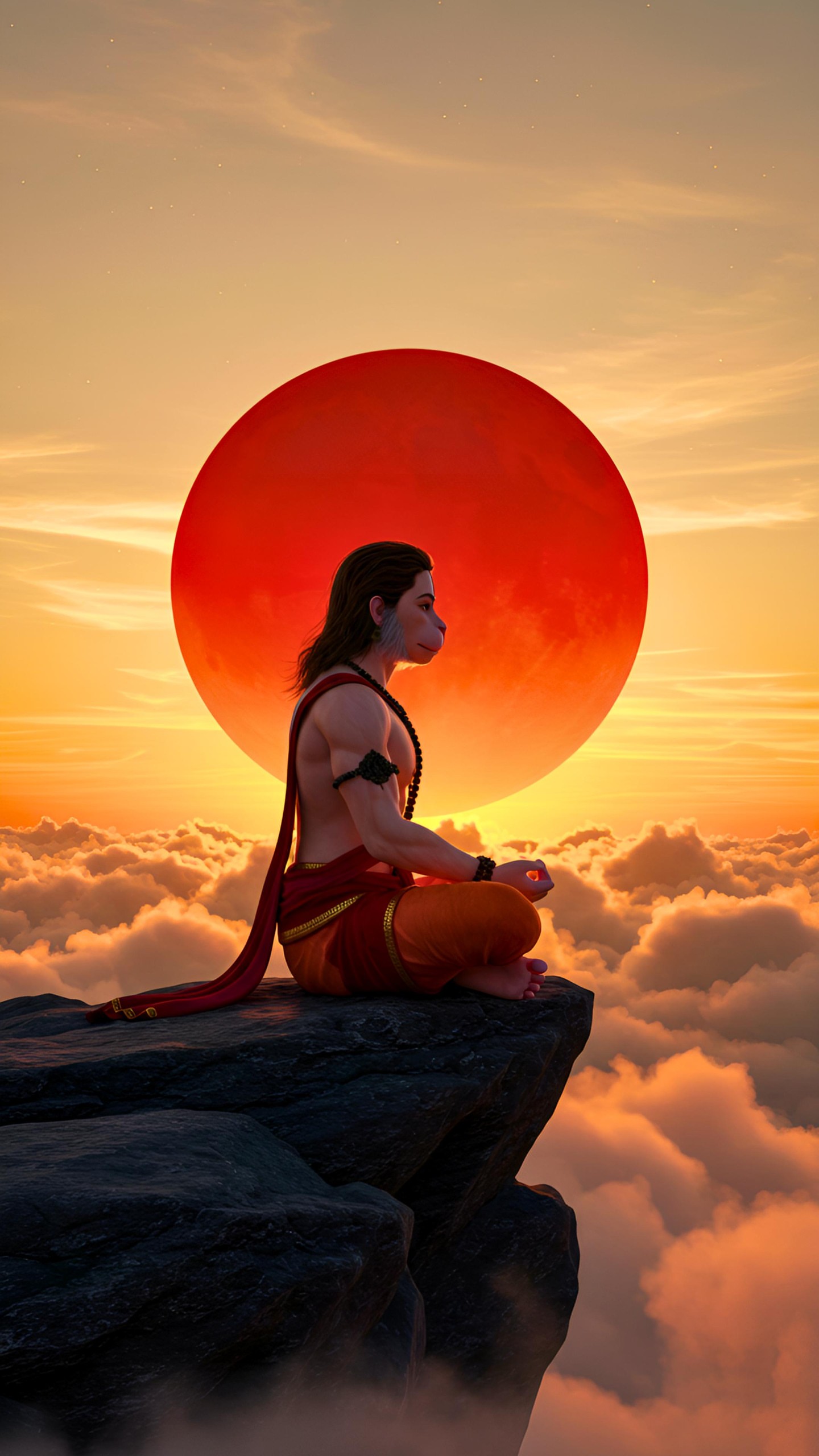 Hanumanji Mobile 3079 - Mobile Hanumanji Wallpaper