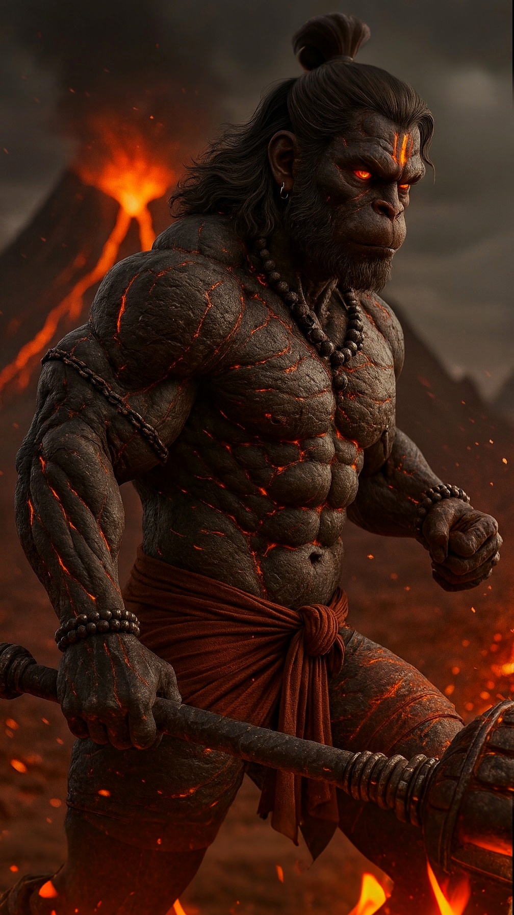 Hanumanji Mobile 6014 - Mobile Hanumanji Wallpaper