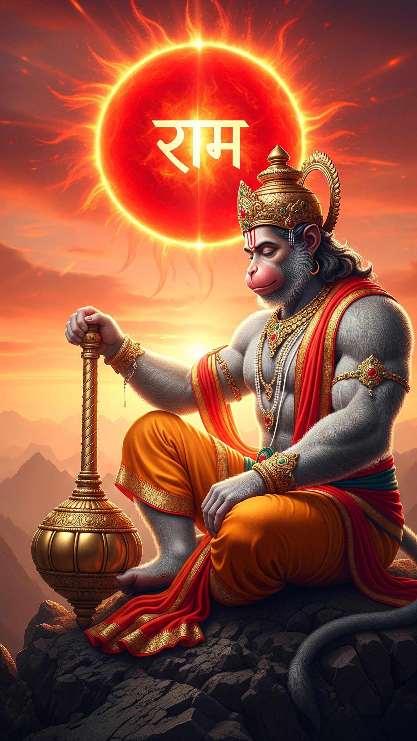 Hanumanji Mobile 7987 - Mobile Hanumanji Wallpaper