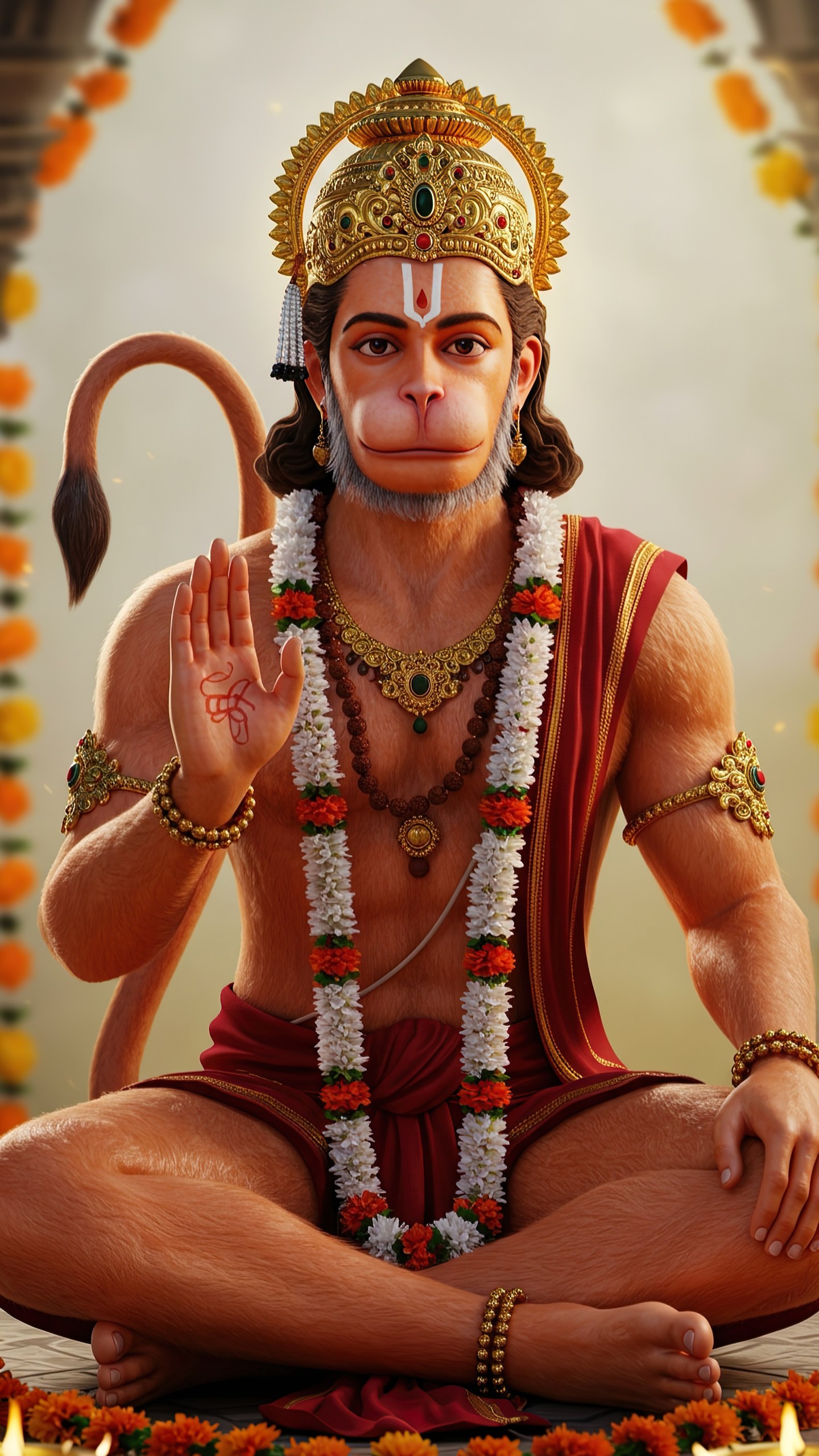 Hanumanji Mobile 7308 - Mobile Hanumanji Wallpaper