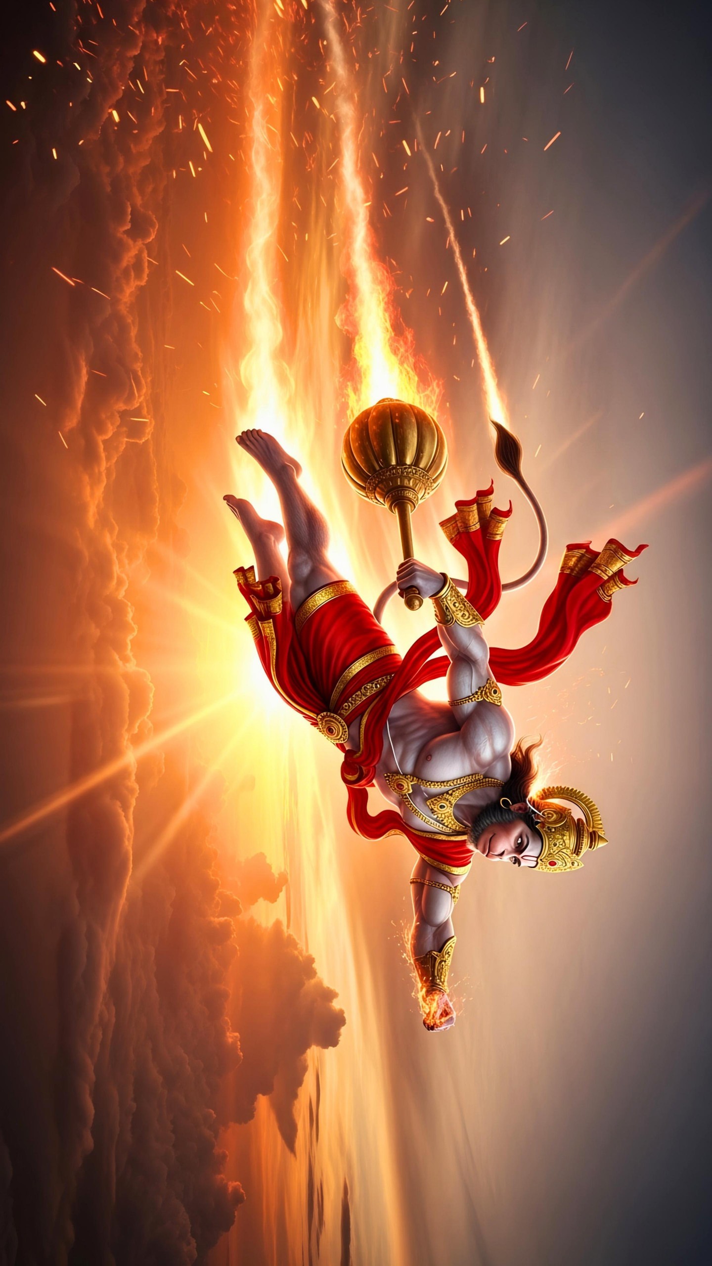 Hanumanji Mobile 8755 - Mobile Hanumanji Wallpaper