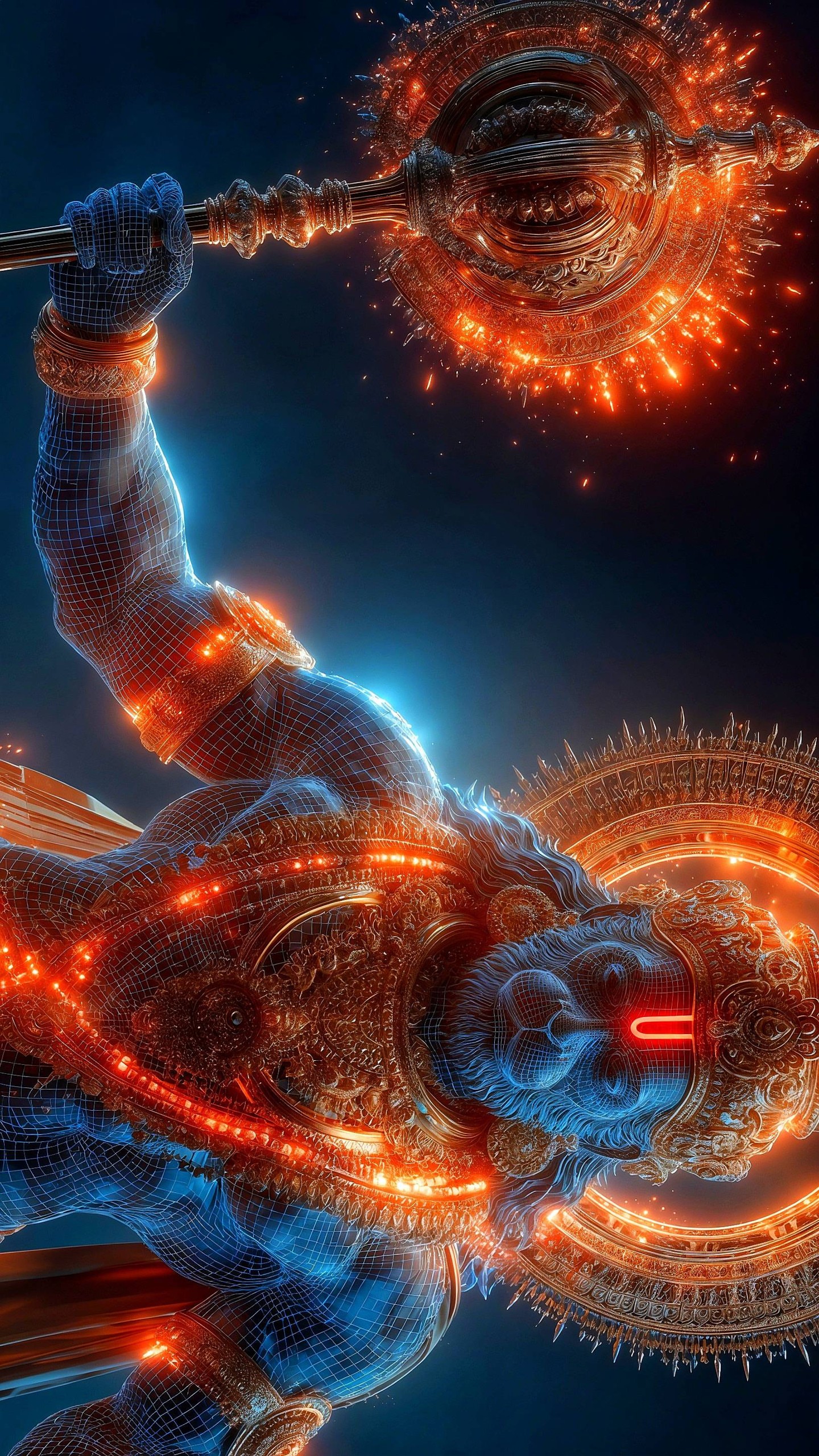 Hanumanji Mobile 8603 - Mobile Hanumanji Wallpaper