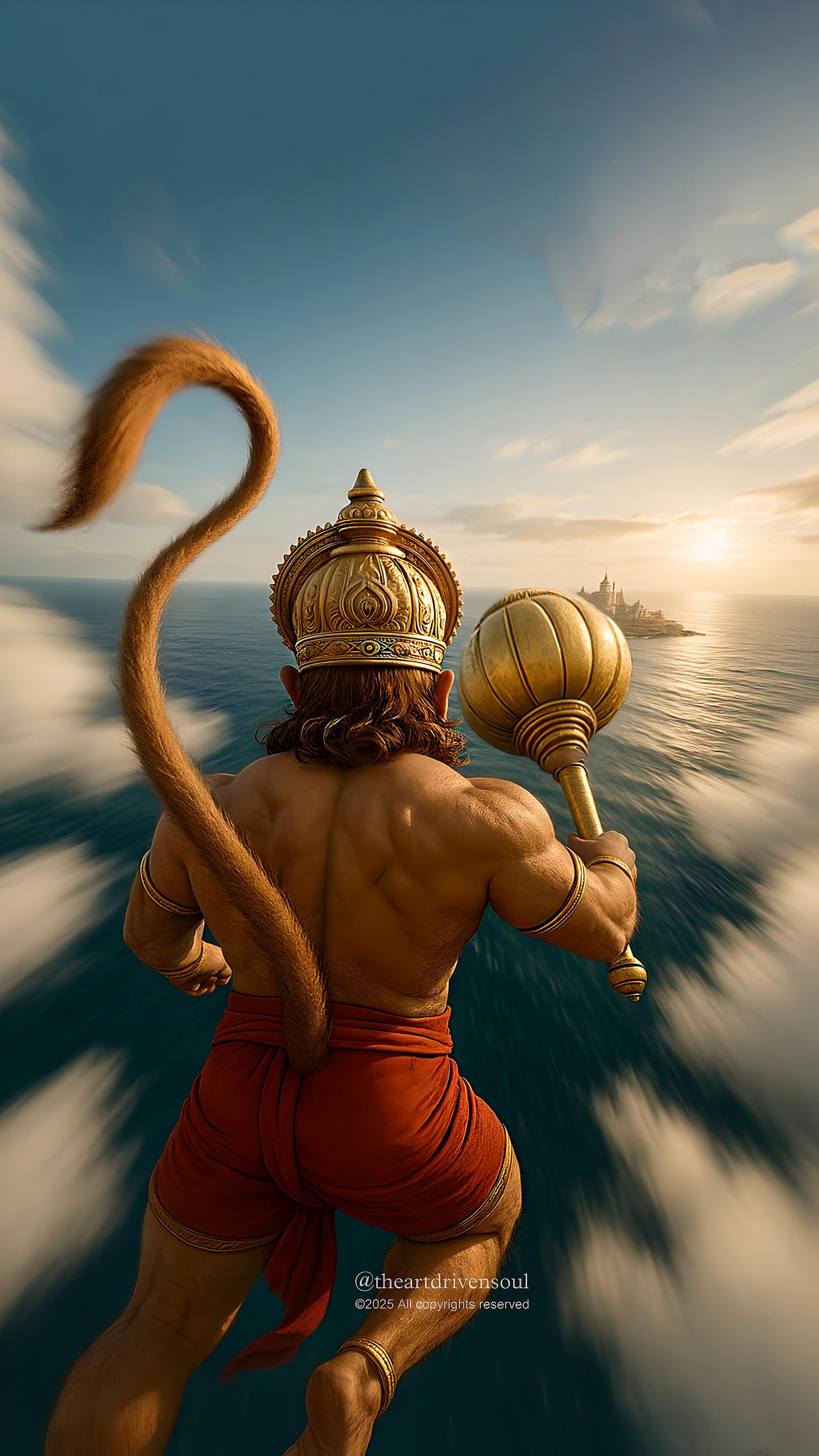 Hanumanji Mobile 3514 - Mobile Hanumanji Wallpaper