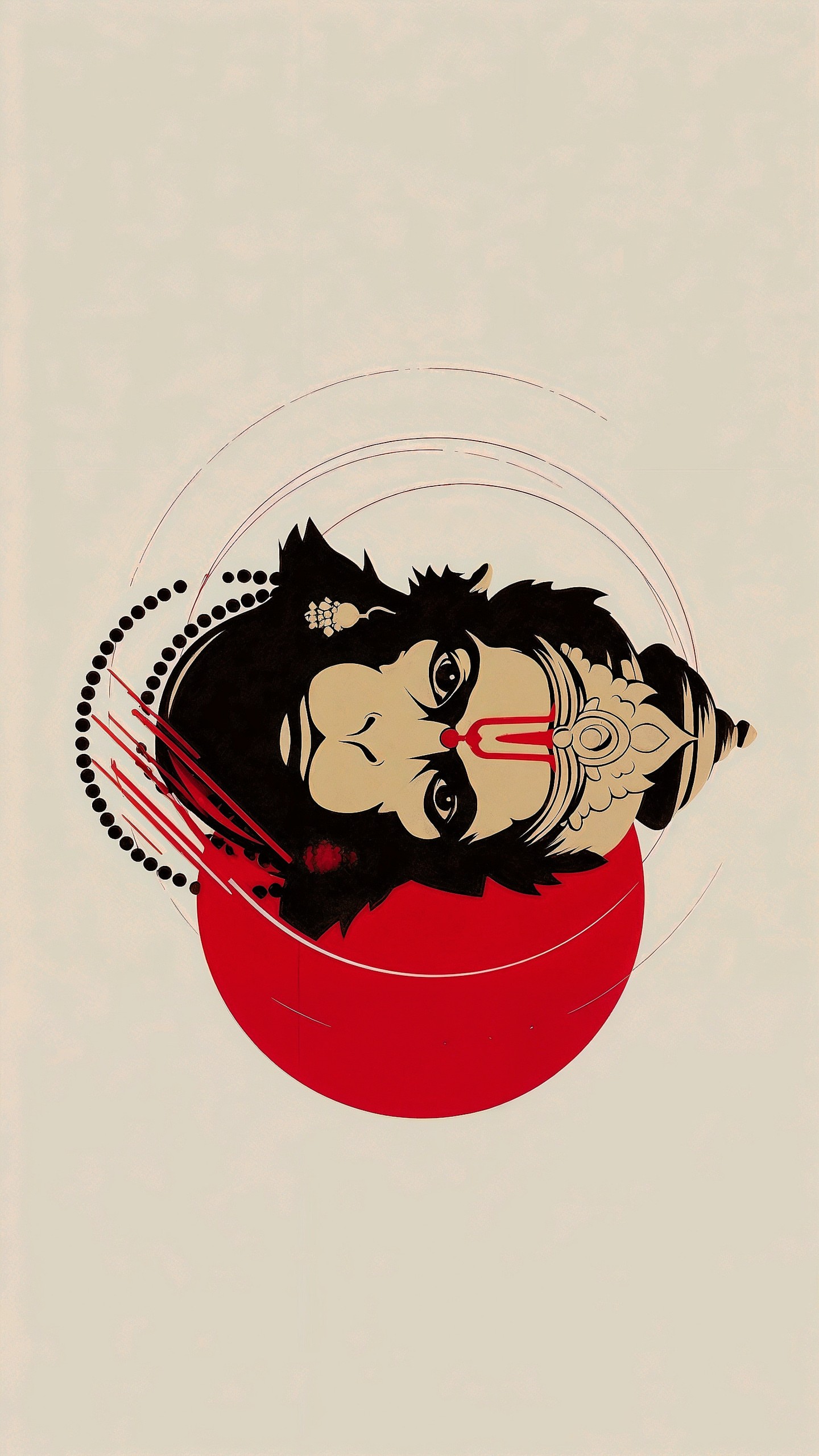 Hanumanji Mobile 4387 - Mobile Hanumanji Wallpaper