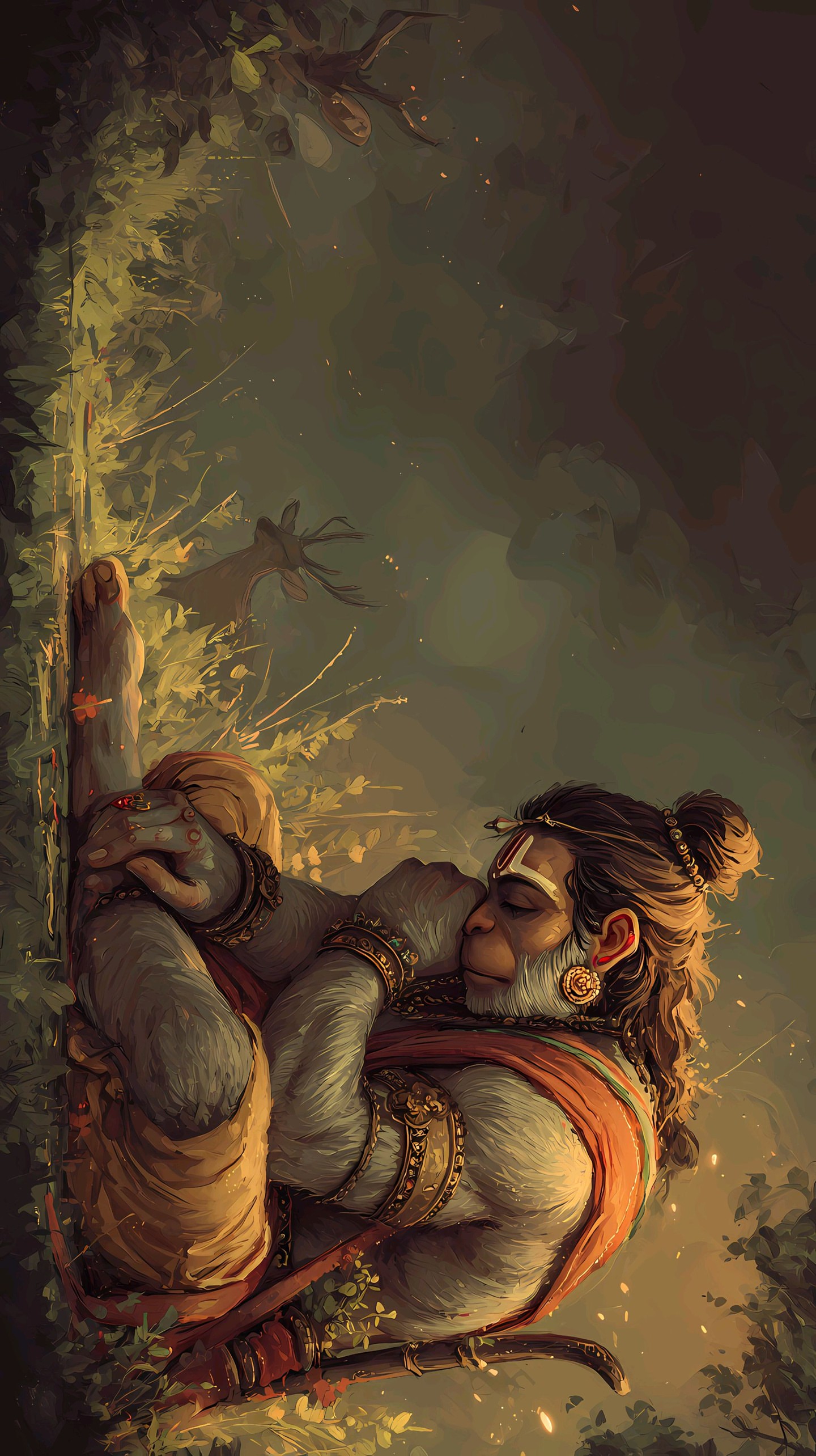 Hanumanji Mobile 2595 - Mobile Hanumanji Wallpaper