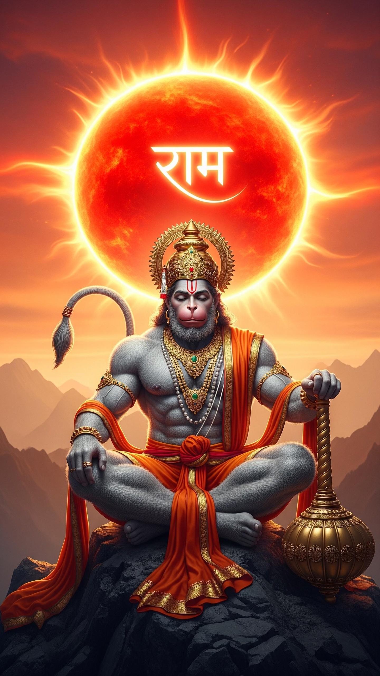 Hanumanji Mobile 3215 - Mobile Hanumanji Wallpaper