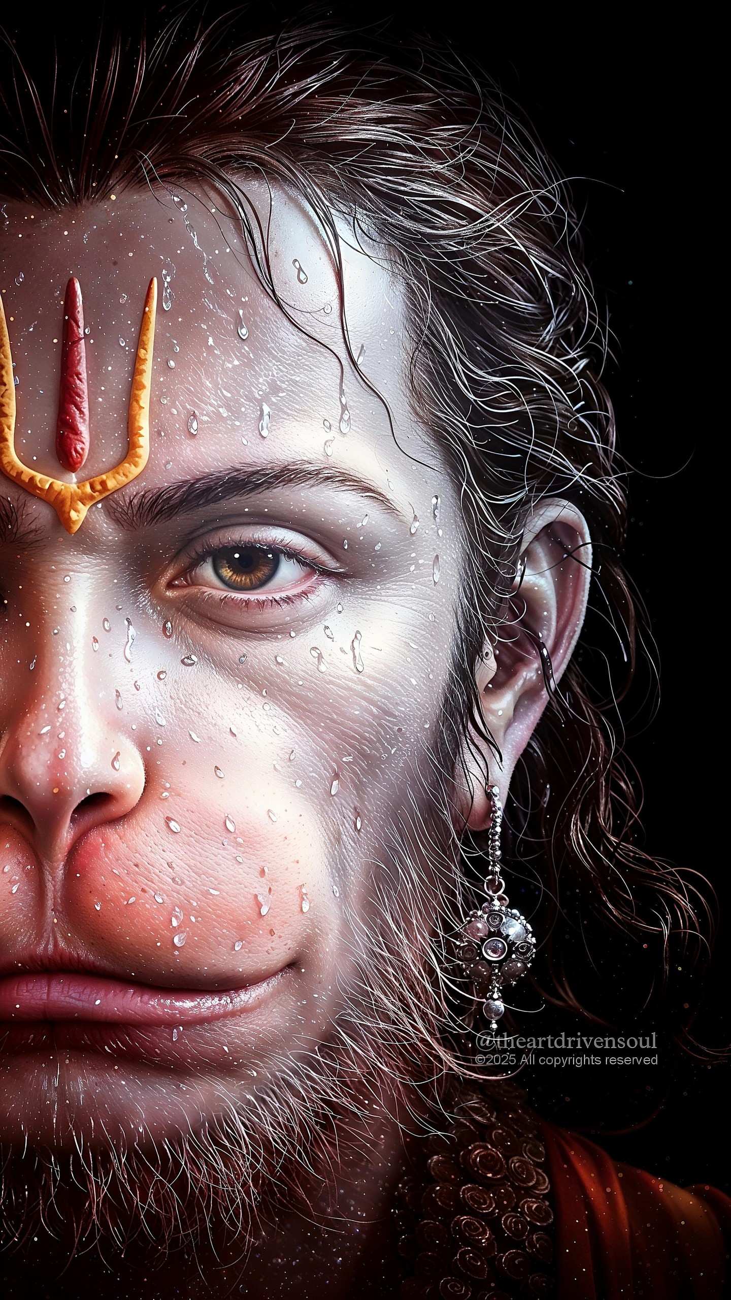 Hanumanji Mobile 7587 - Mobile Hanumanji Wallpaper