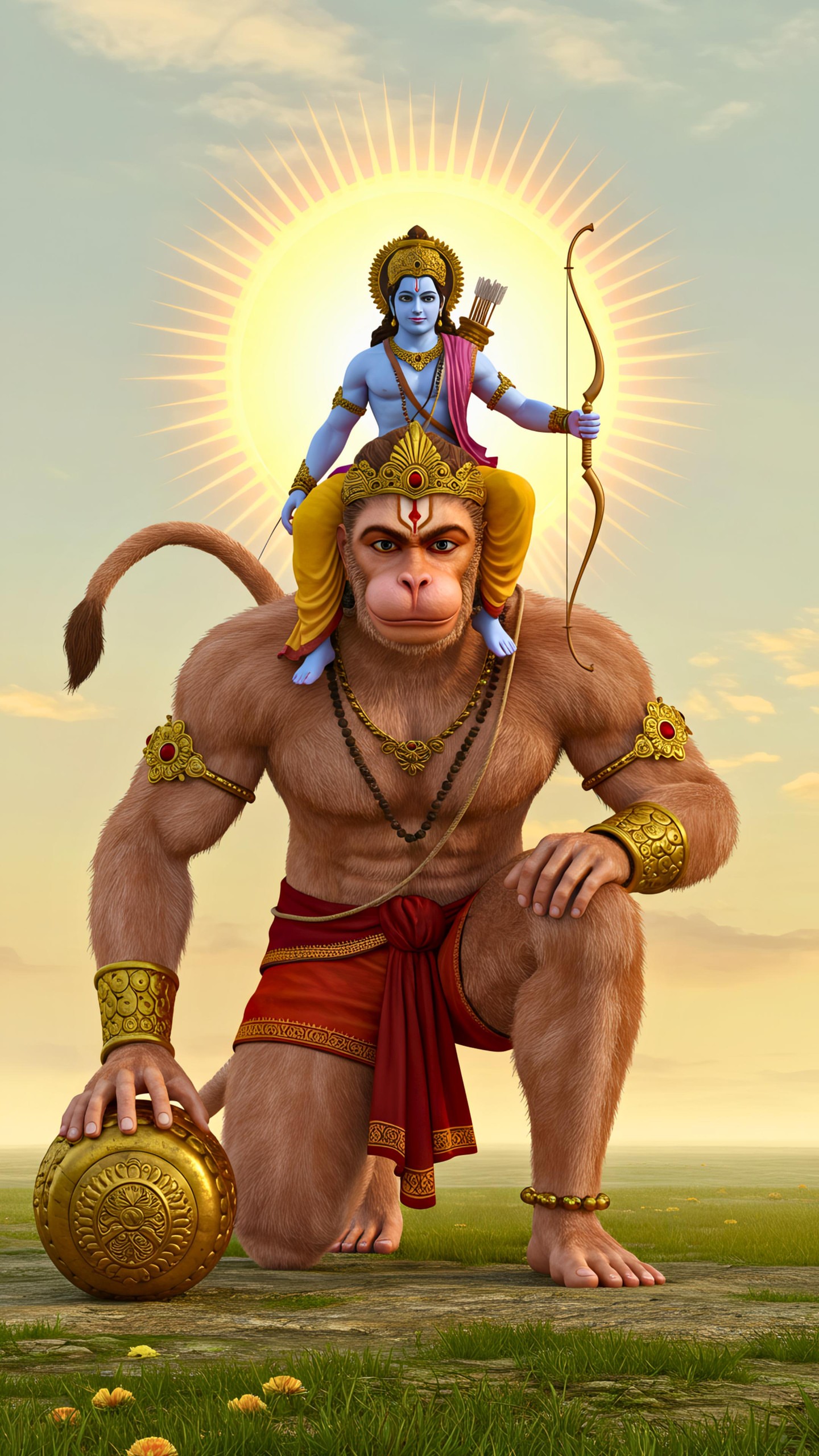 Hanumanji Mobile 5598 - Mobile Hanumanji Wallpaper