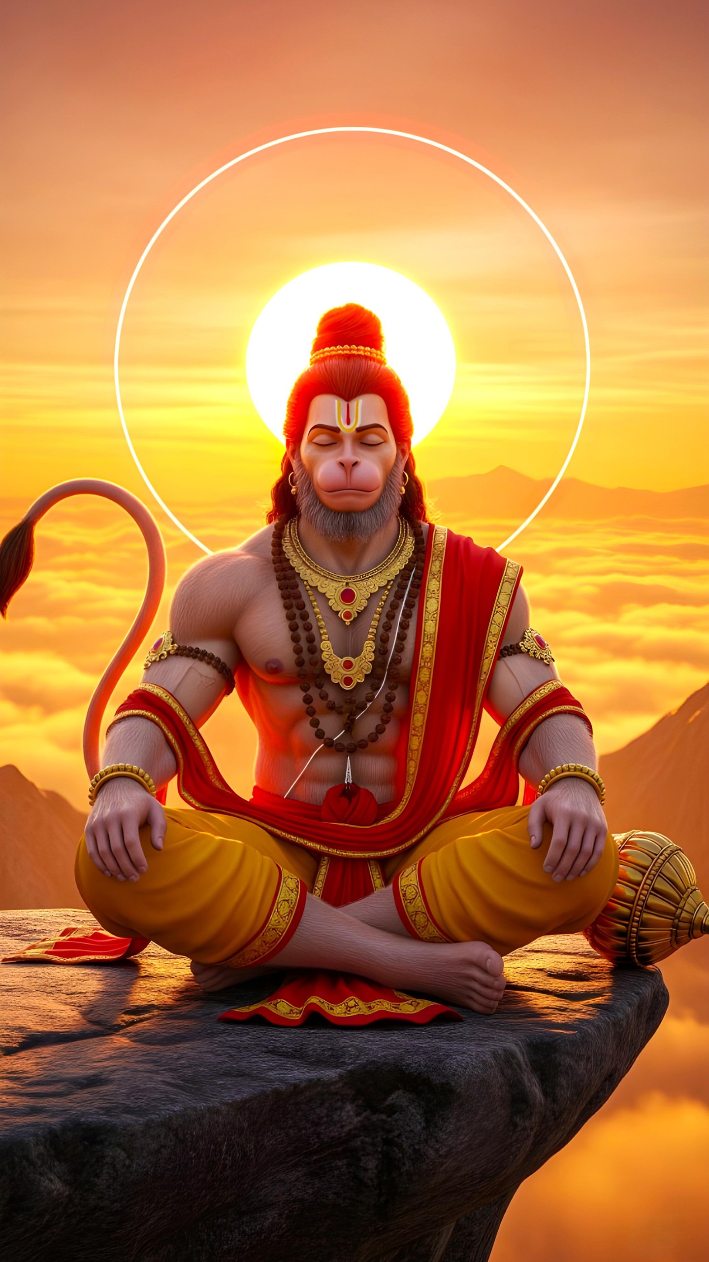 Hanumanji Mobile 5885 - Mobile Hanumanji Wallpaper
