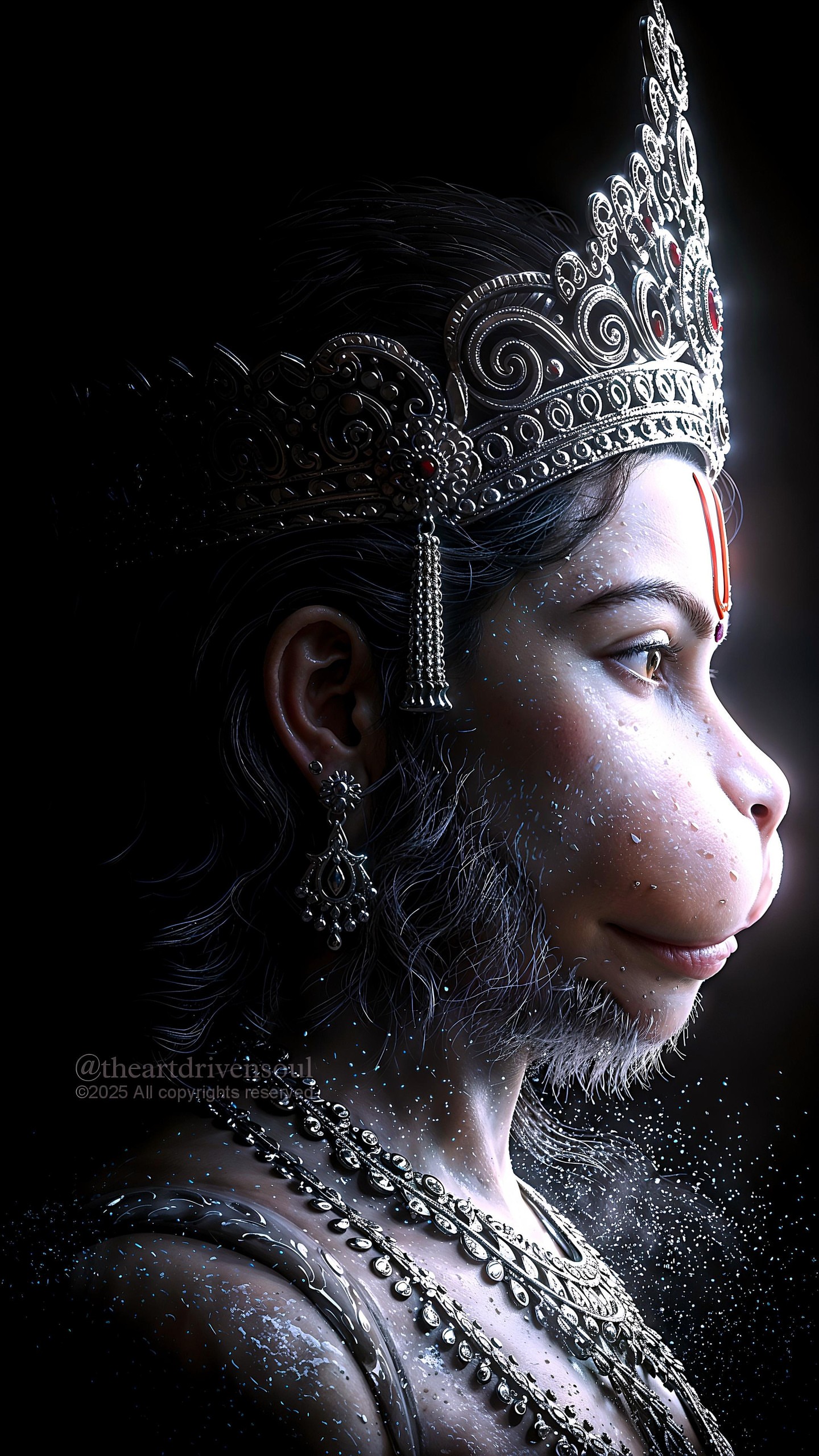 Hanumanji Mobile 7463 - Mobile Hanumanji Wallpaper