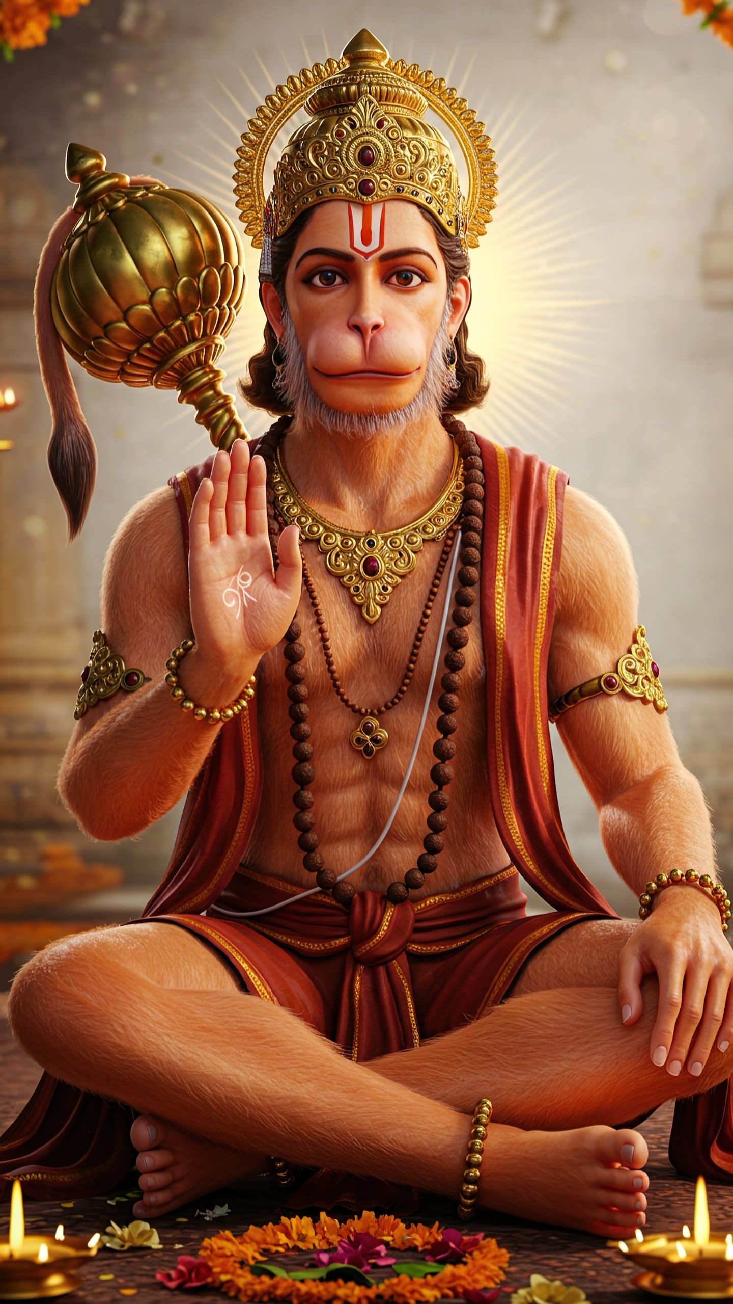 Hanumanji Mobile 7635 - Mobile Hanumanji Wallpaper