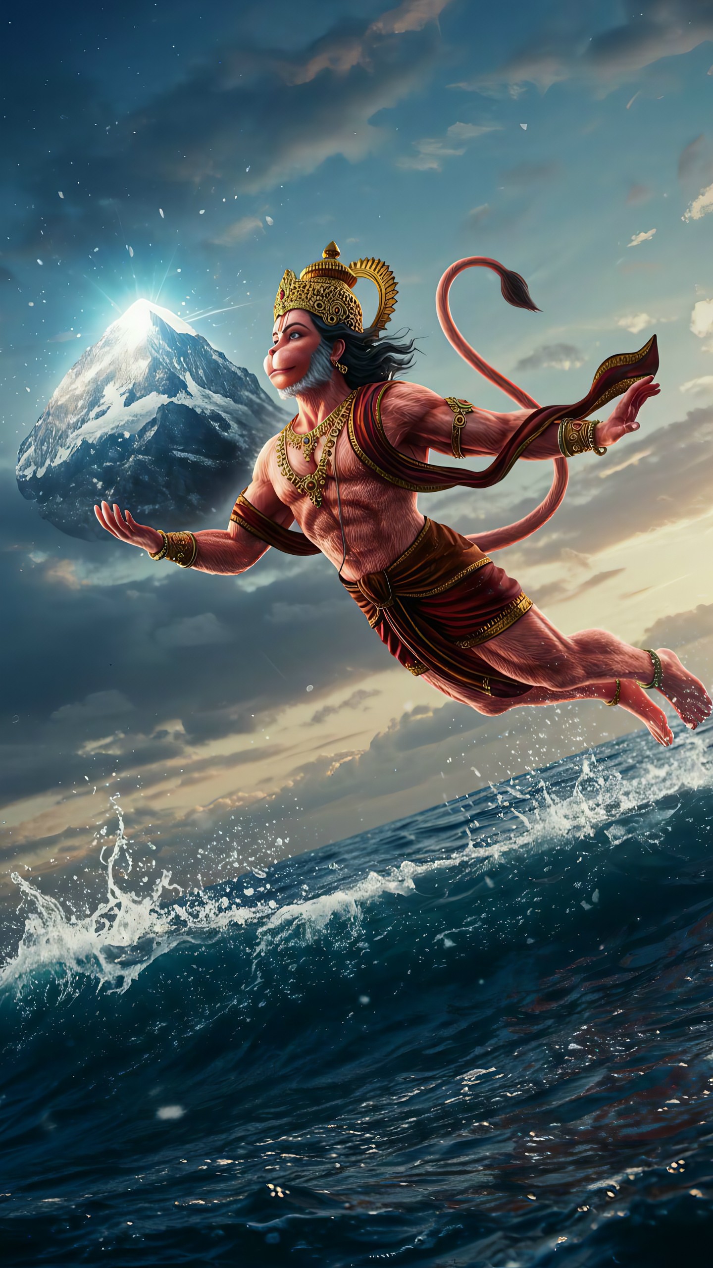 Hanumanji Mobile 1030 - Mobile Hanumanji Wallpaper