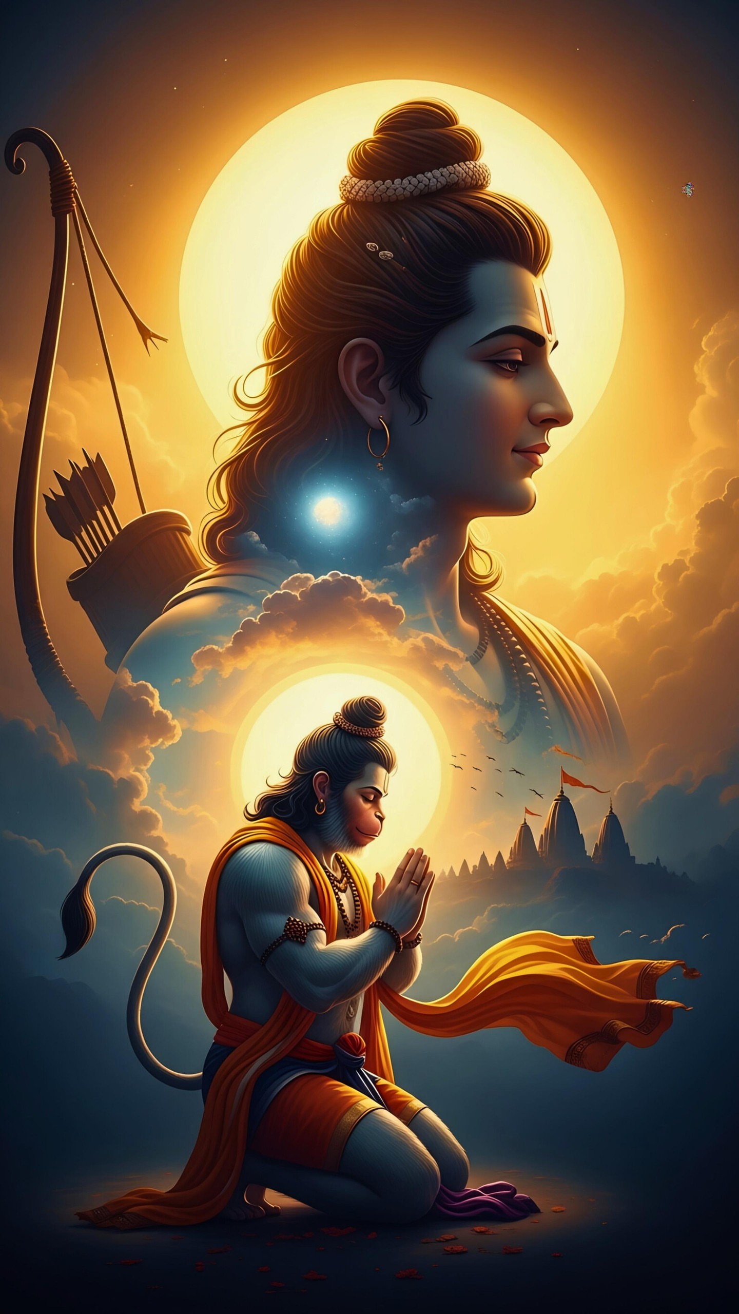 Hanumanji Mobile 7201 - Mobile Hanumanji Wallpaper