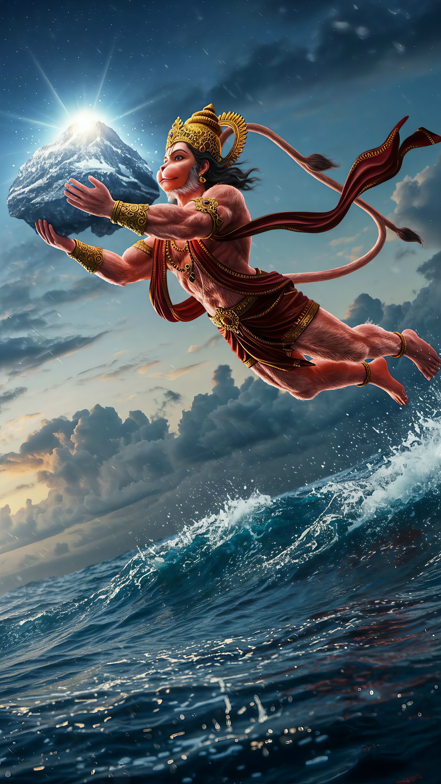 Hanumanji Mobile 1861 - Mobile Hanumanji Wallpaper