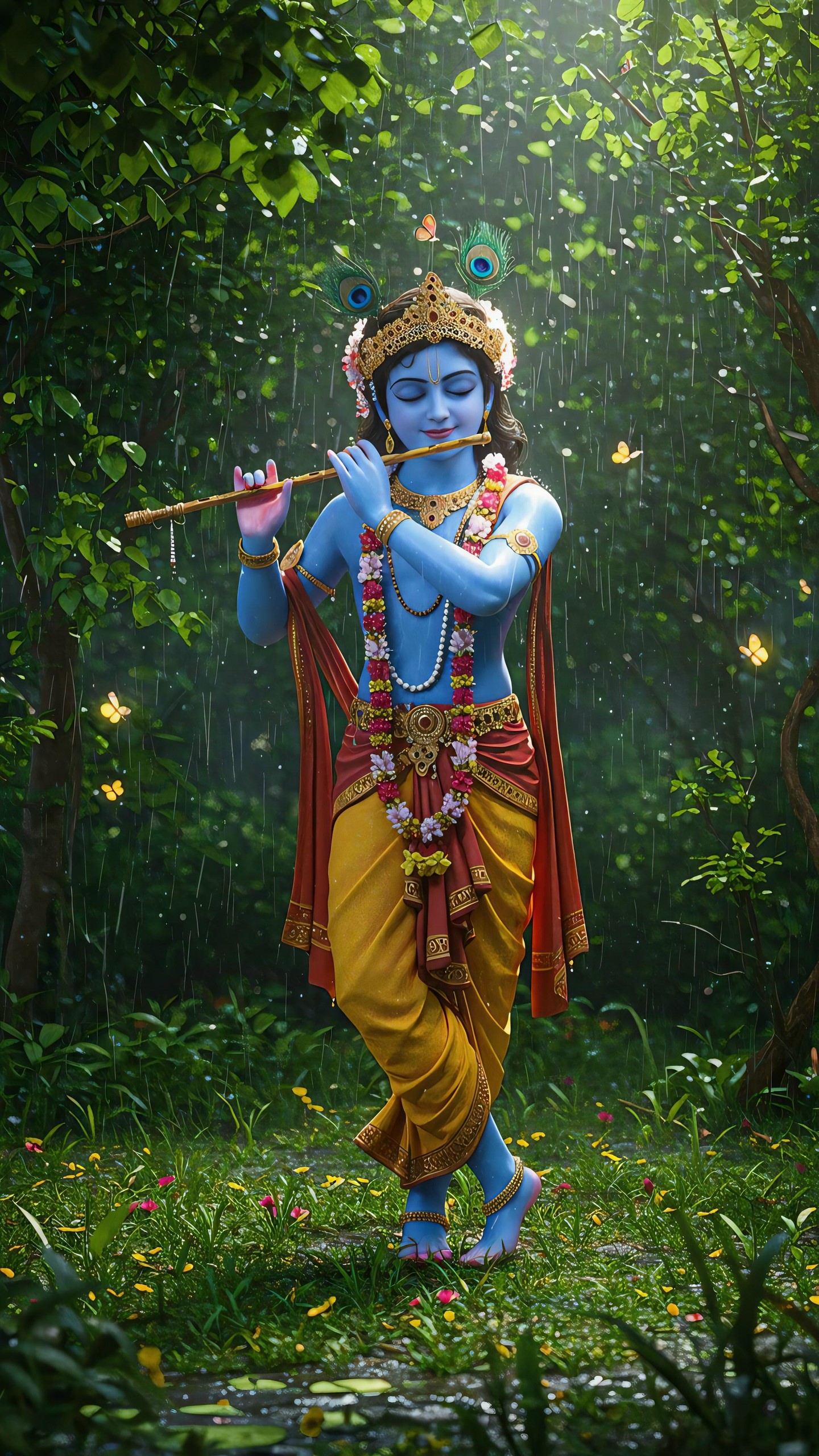 Krishna Mobile 6417 - Mobile Krishna Wallpaper