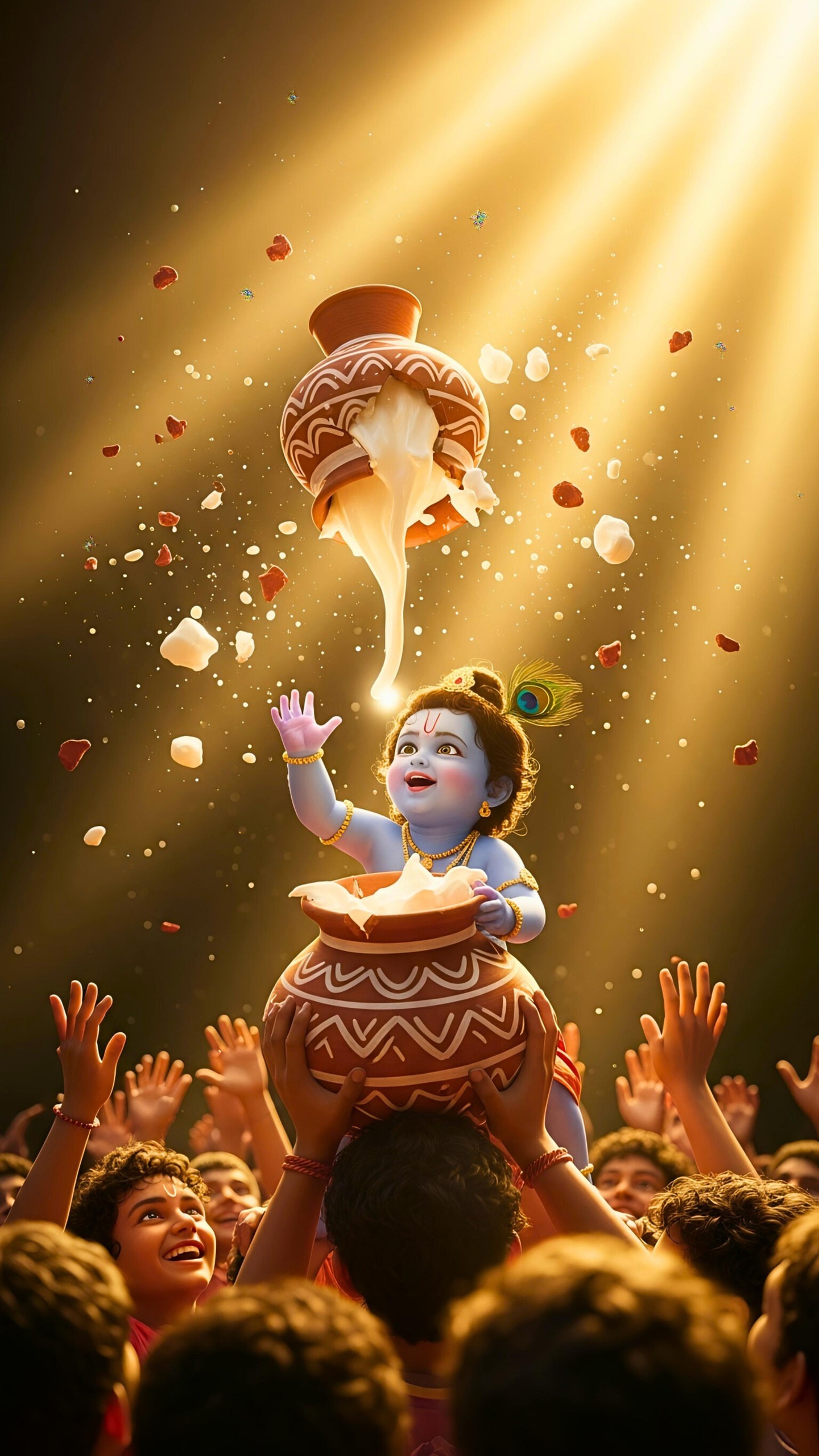 Krishna Mobile 4555 - Mobile Krishna Wallpaper
