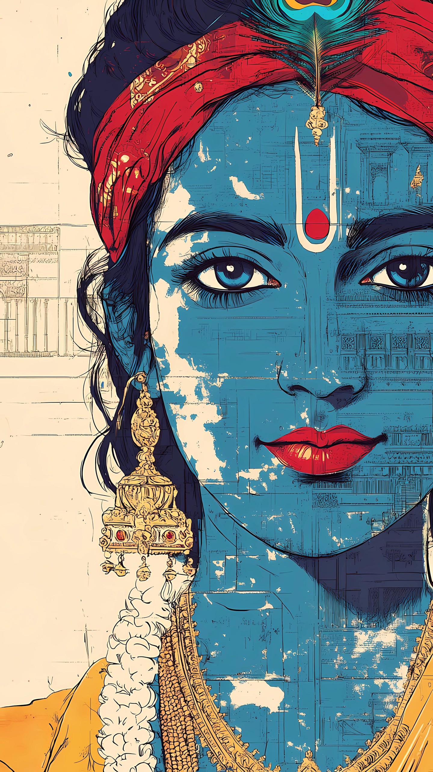 Krishna Mobile 9627 - Mobile Krishna Wallpaper