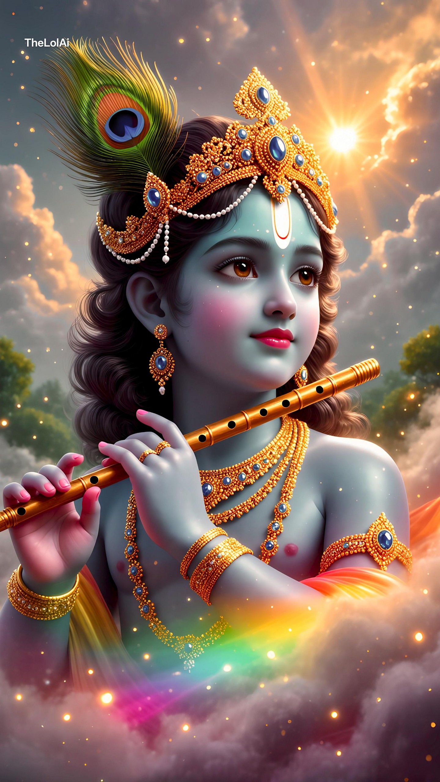 Krishna Mobile 3643 - Mobile Krishna Wallpaper