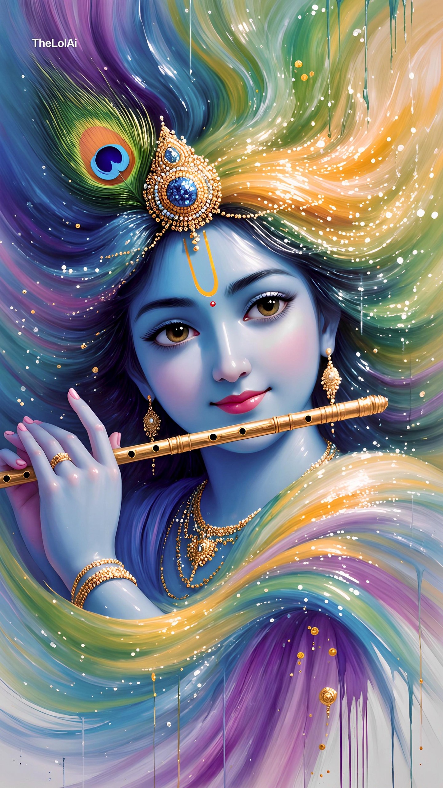 Krishna Mobile 6010 - Mobile Krishna Wallpaper