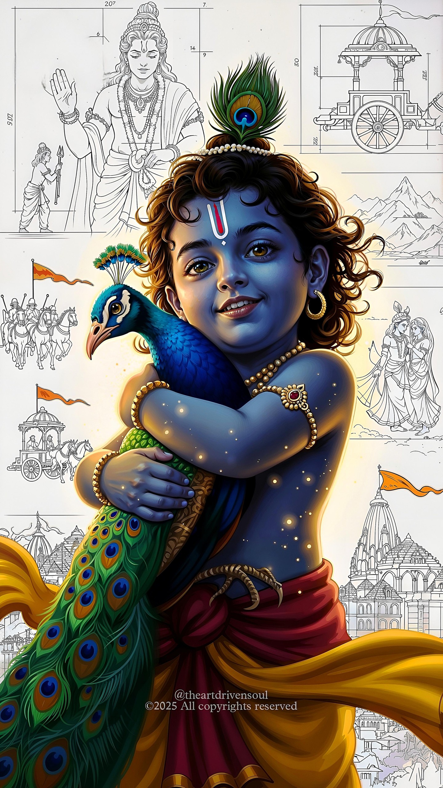 Krishna Mobile 9583 - Mobile Krishna Wallpaper