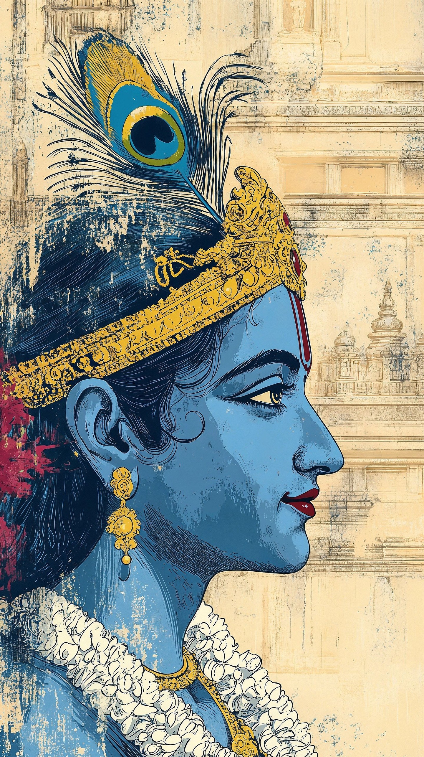 Krishna Mobile 9416 - Mobile Krishna Wallpaper