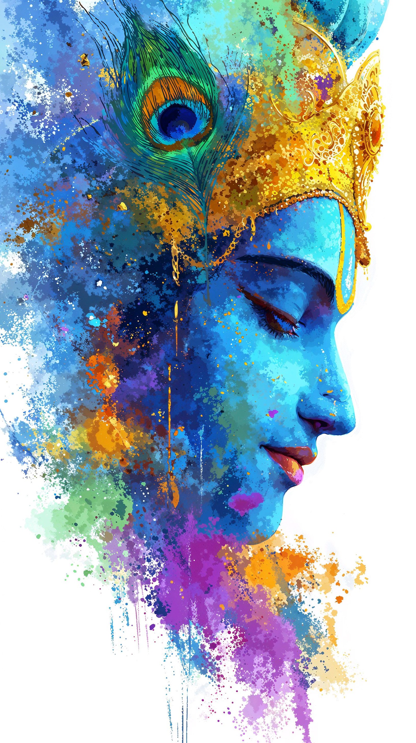 Krishna Mobile 8852 - Mobile Krishna Wallpaper