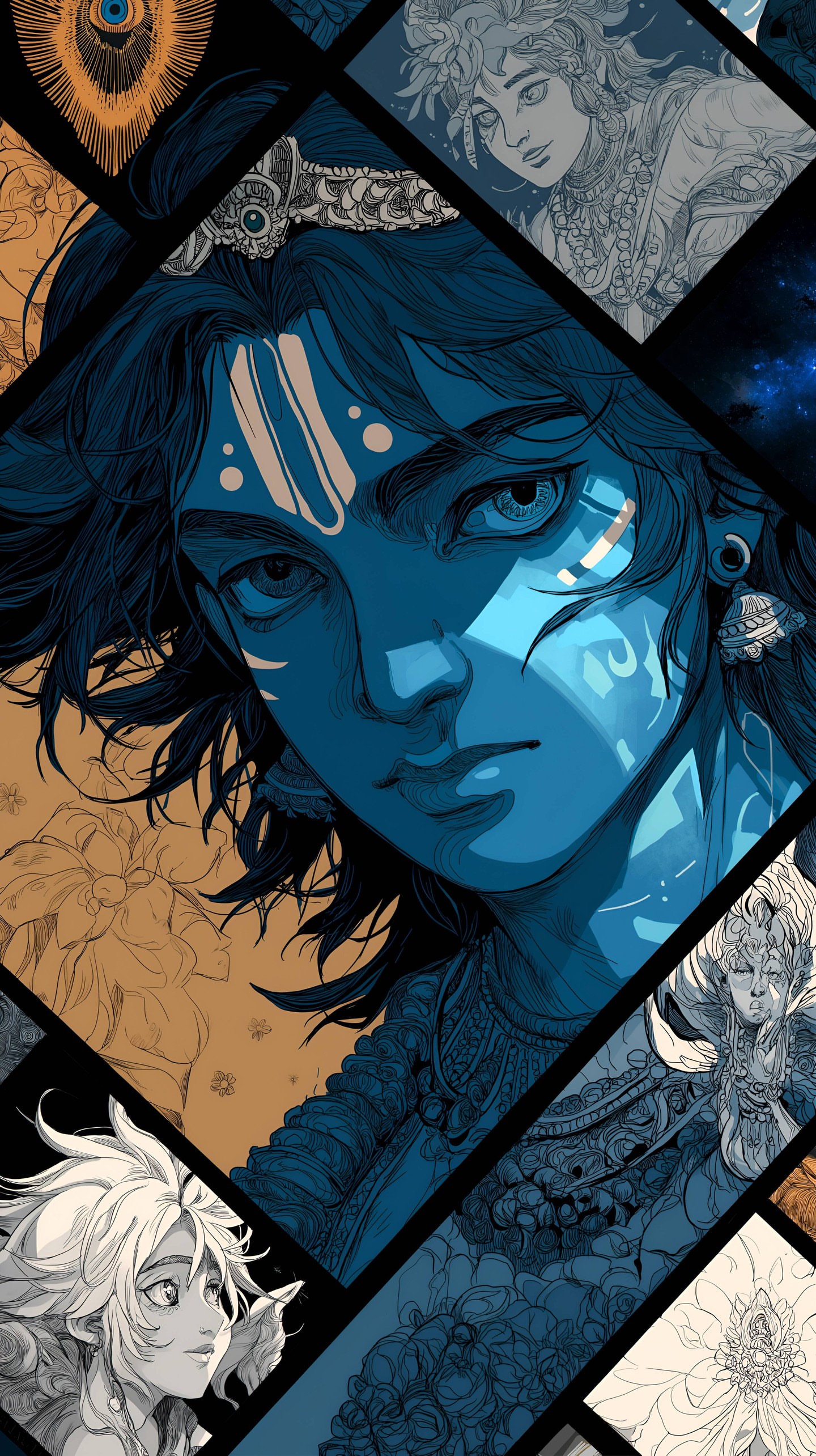 Krishna Mobile 9750 - Mobile Krishna Wallpaper