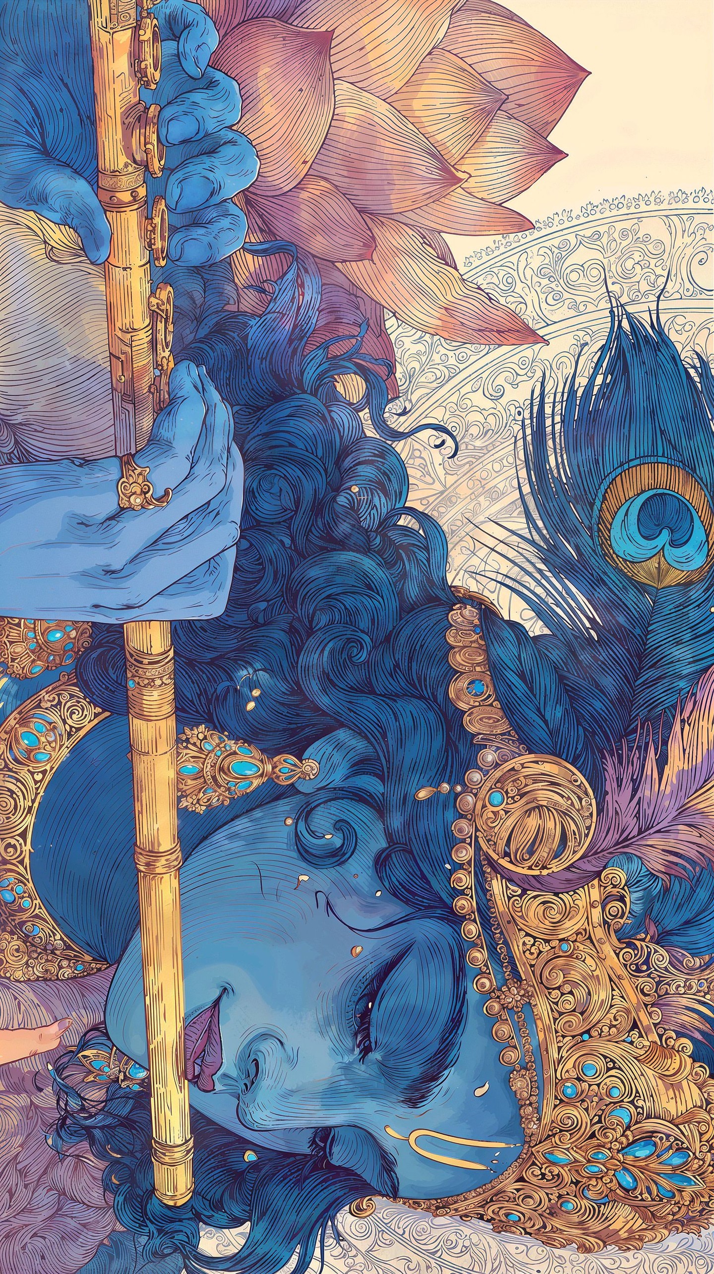 Krishna Mobile 9641 - Mobile Krishna Wallpaper