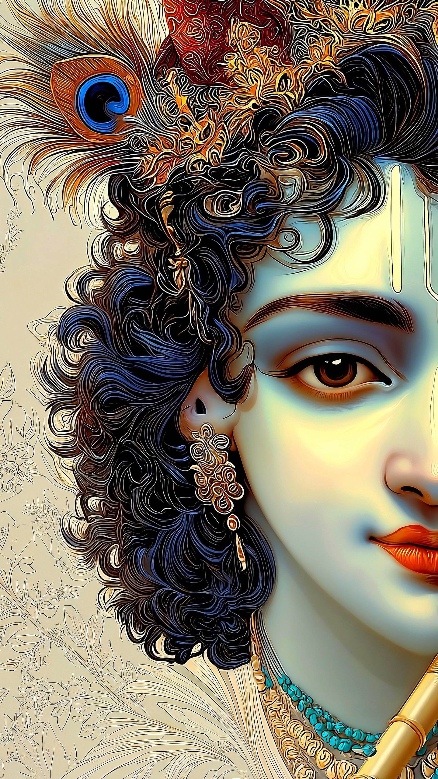 Krishna Mobile 5648 - Mobile Krishna Wallpaper
