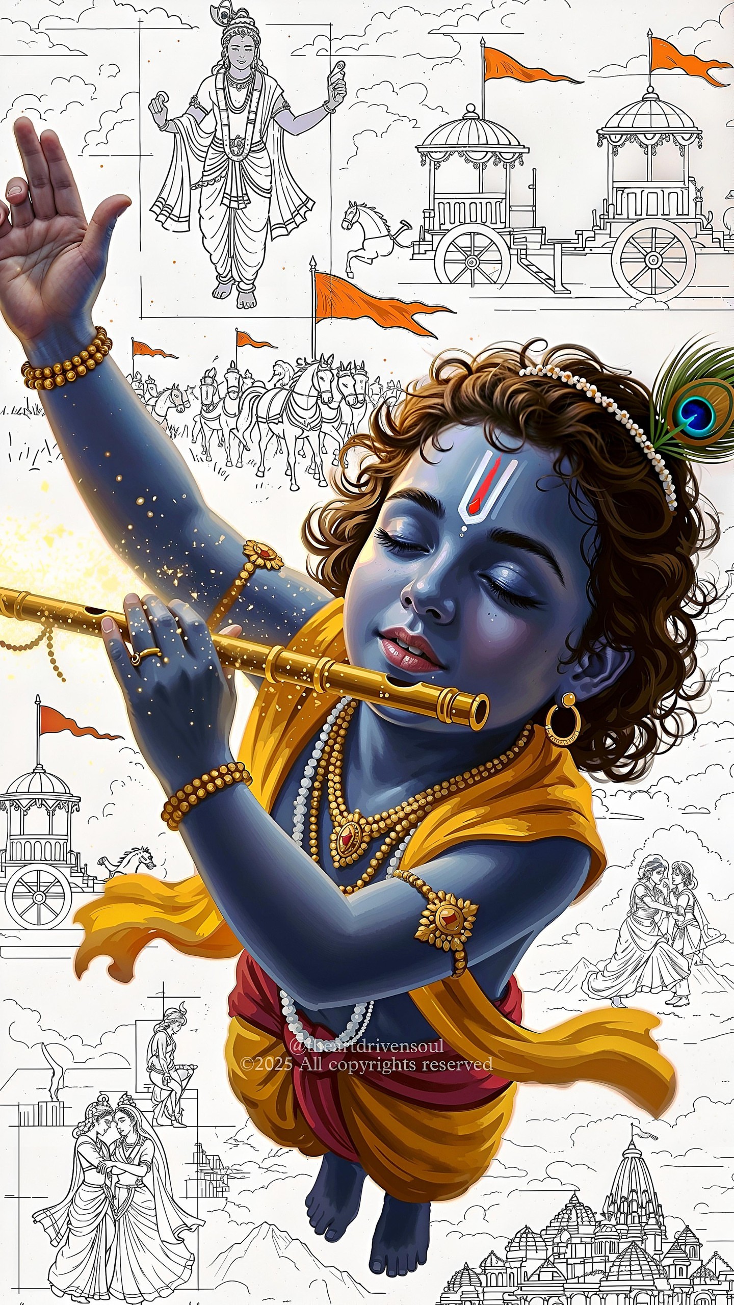 Krishna Mobile 9969 - Mobile Krishna Wallpaper