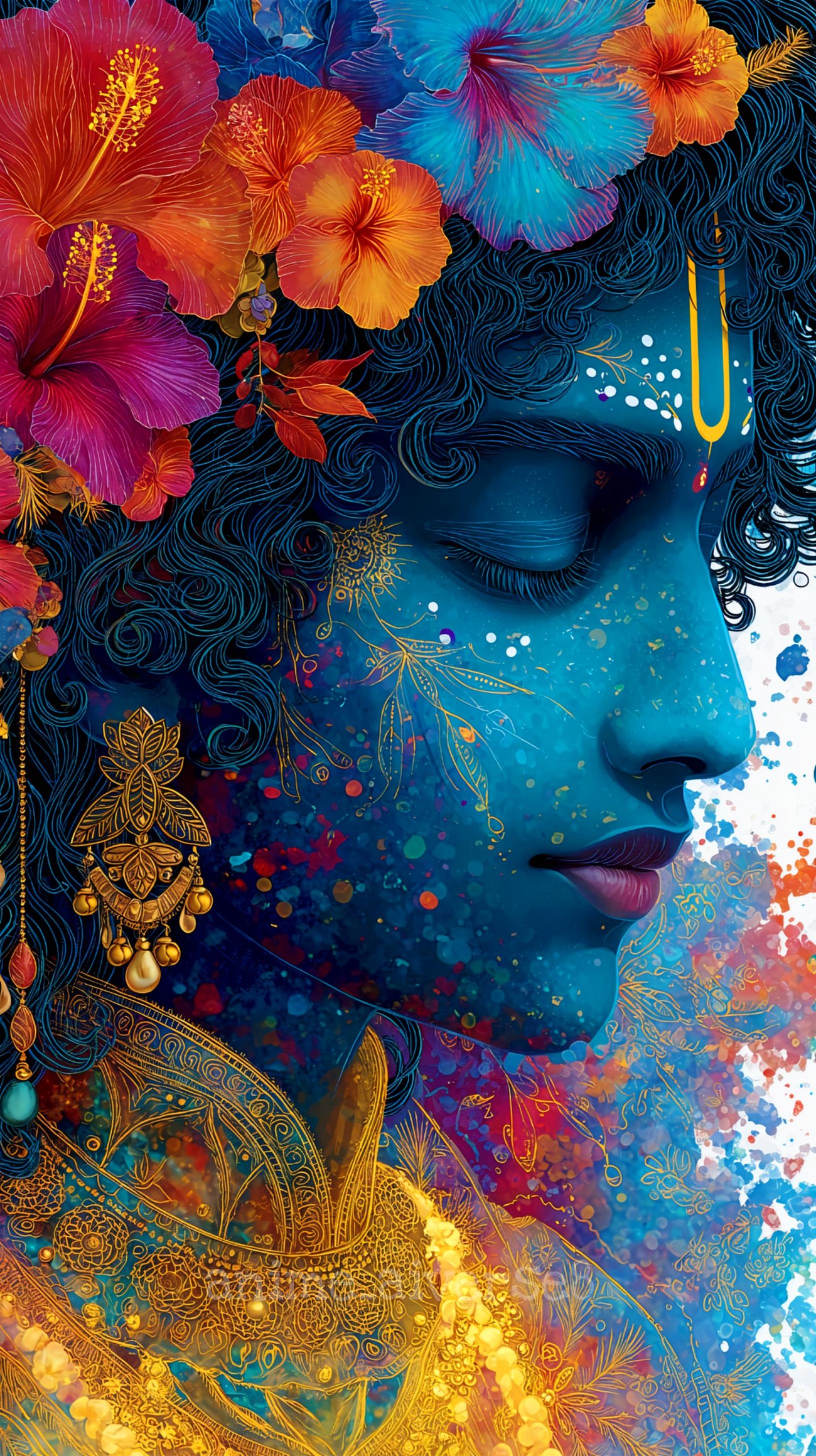 Krishna Mobile 2792 - Mobile Krishna Wallpaper