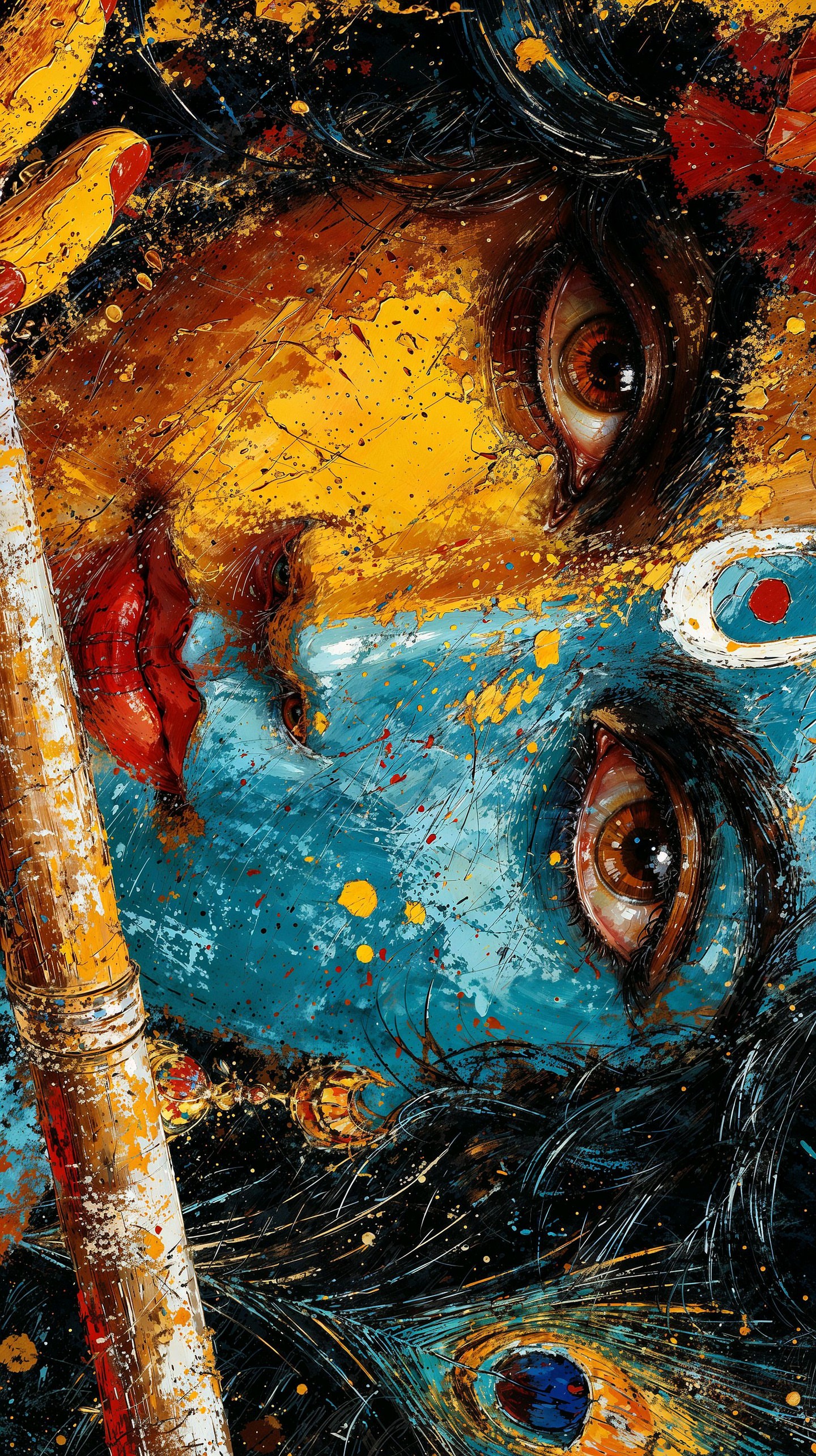 Krishna Mobile 3436 - Mobile Krishna Wallpaper