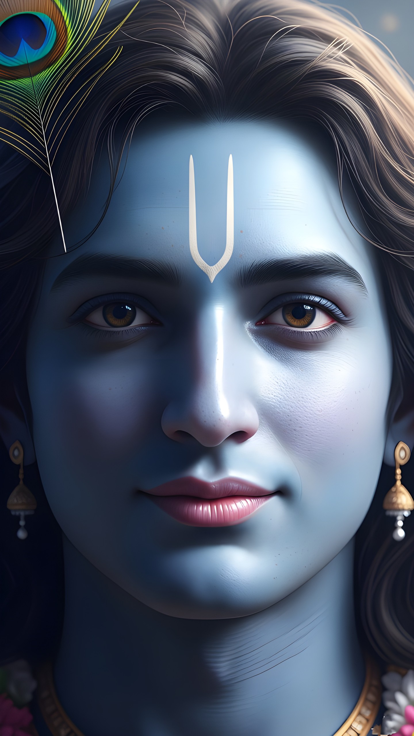 Krishna Mobile 7186 - Mobile Krishna Wallpaper