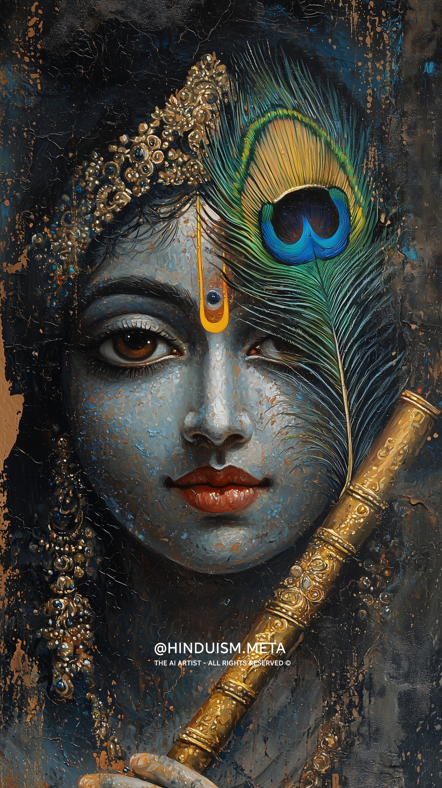 Krishna Mobile 4345 - Mobile Krishna Wallpaper