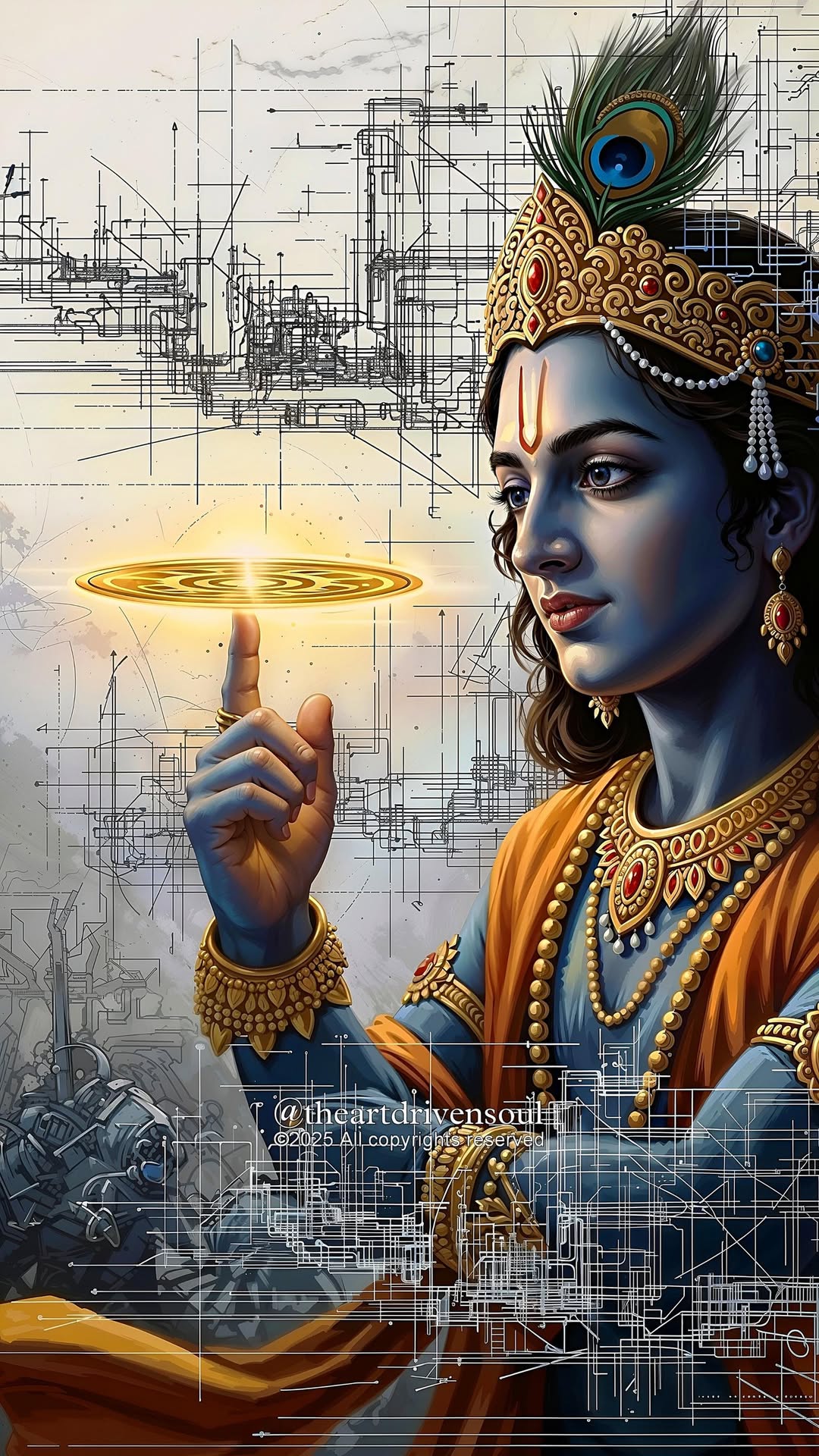 Krishna Mobile 7318 - Mobile Krishna Wallpaper