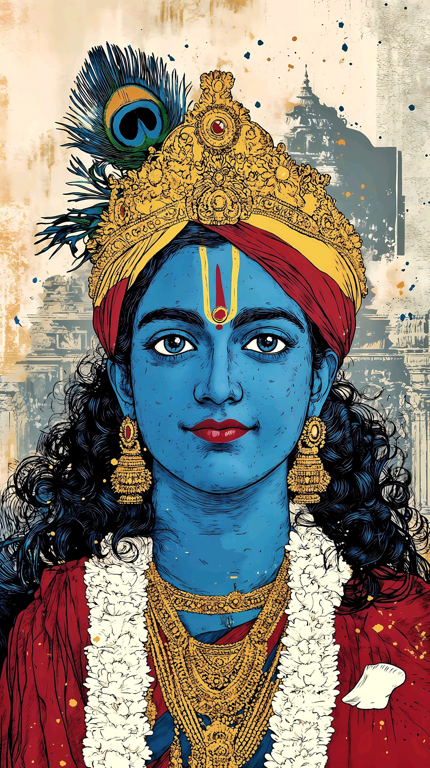 Krishna Mobile 9708 - Mobile Krishna Wallpaper