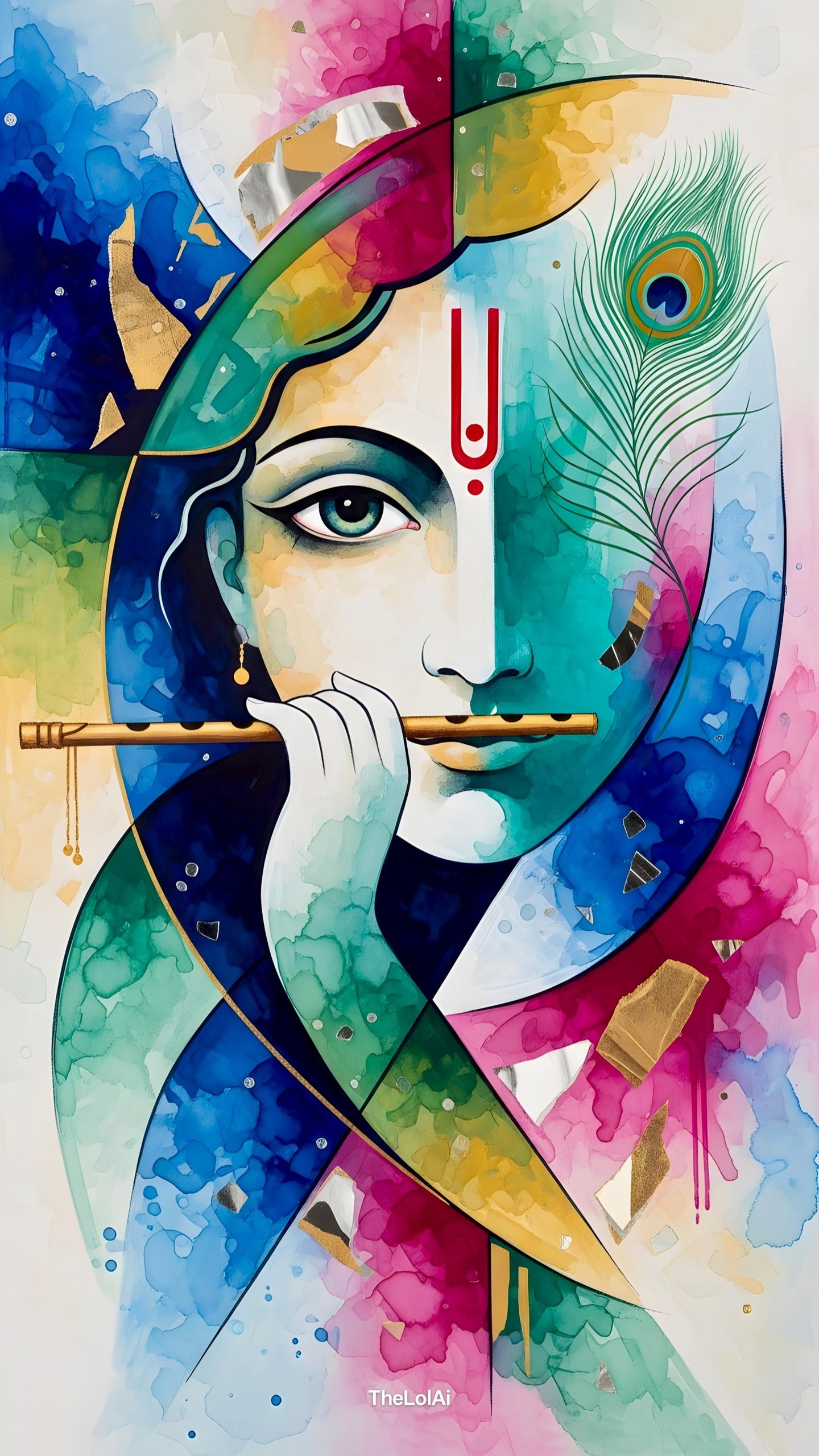 Krishna Mobile 5502 - Mobile Krishna Wallpaper