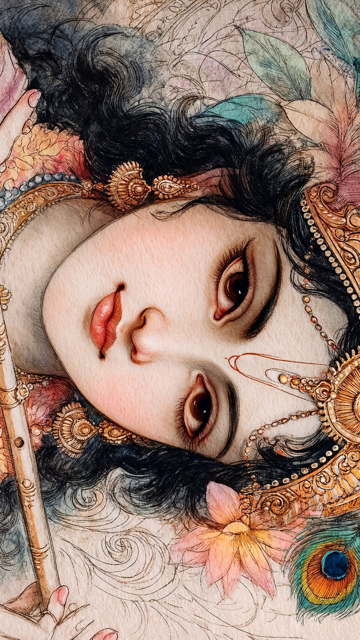 Krishna Mobile 8442 - Mobile Krishna Wallpaper