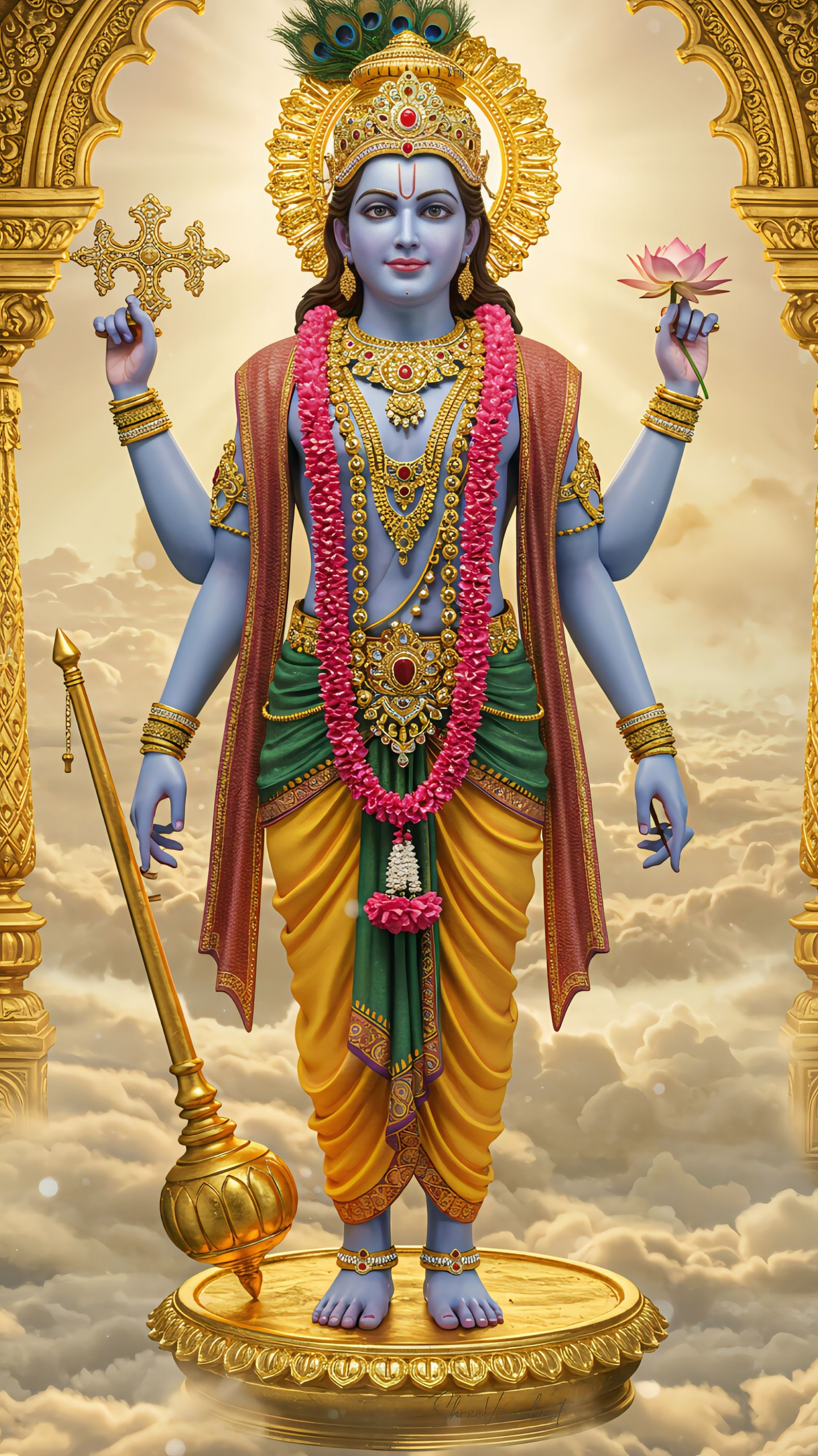 Krishna Mobile 2330 - Mobile Krishna Wallpaper