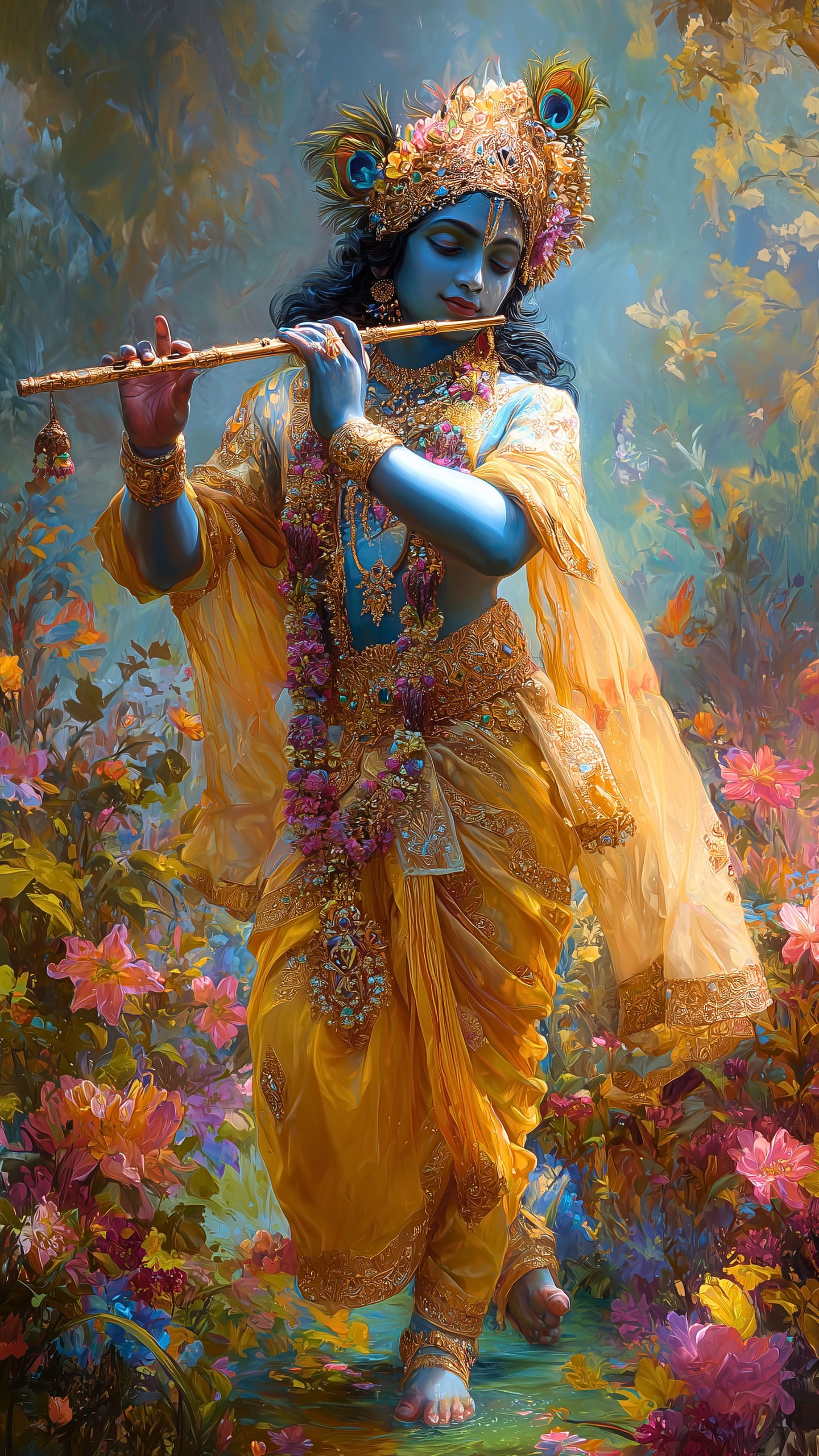 Krishna Mobile 1637 - Mobile Krishna Wallpaper