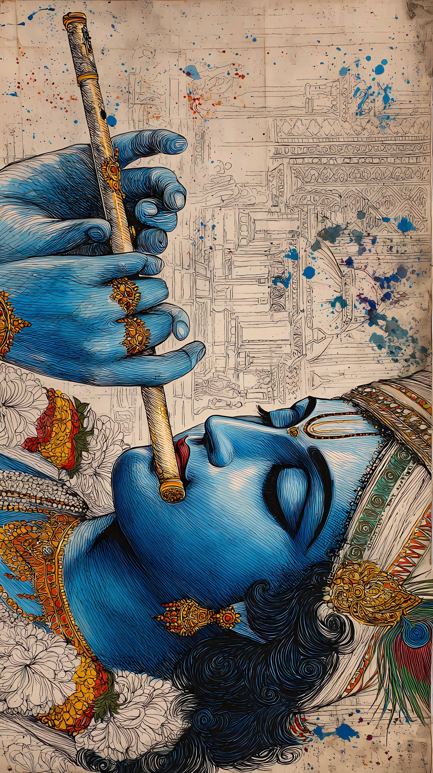 Krishna Mobile 2744 - Mobile Krishna Wallpaper