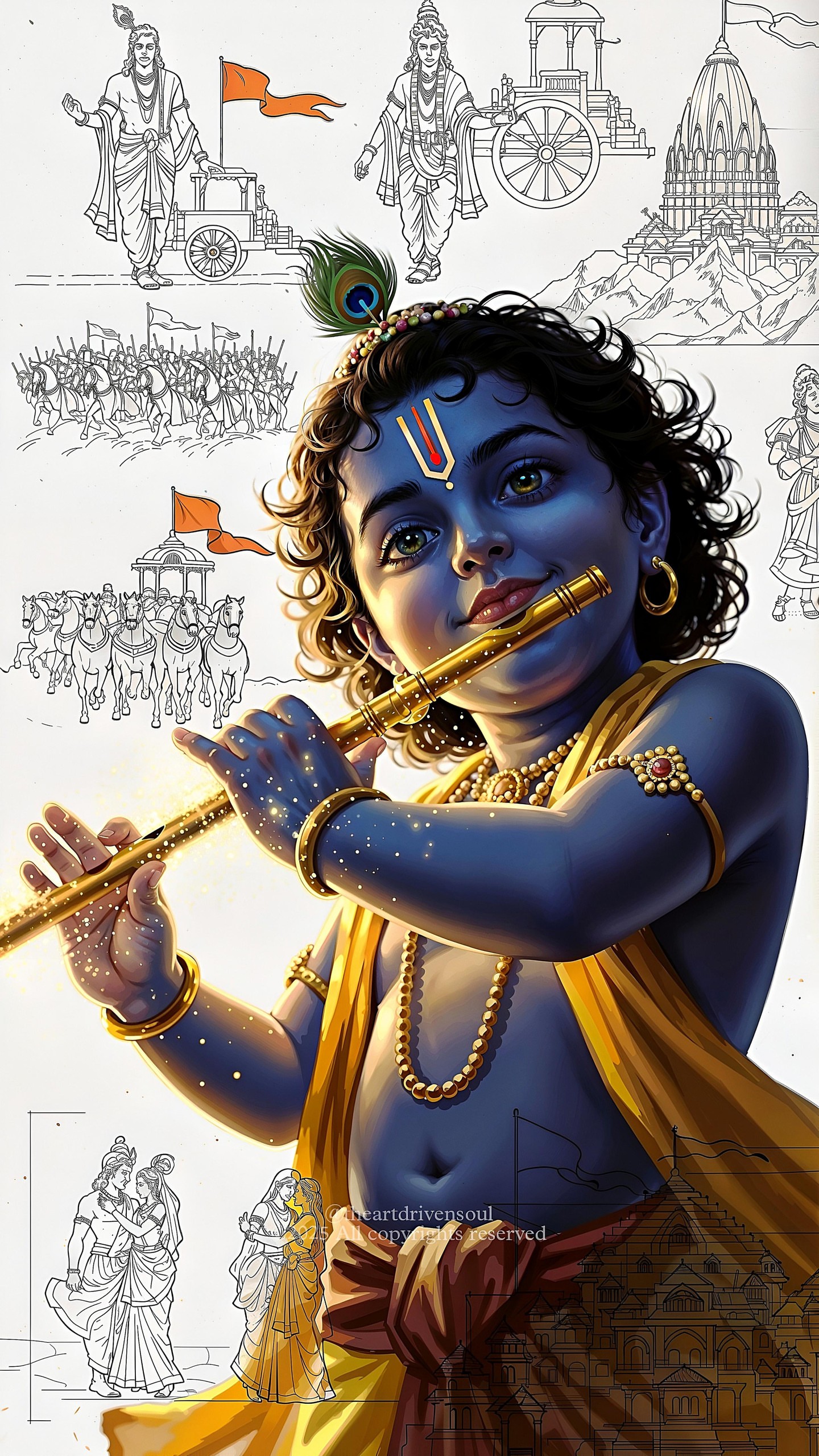 Krishna Mobile 6537 - Mobile Krishna Wallpaper