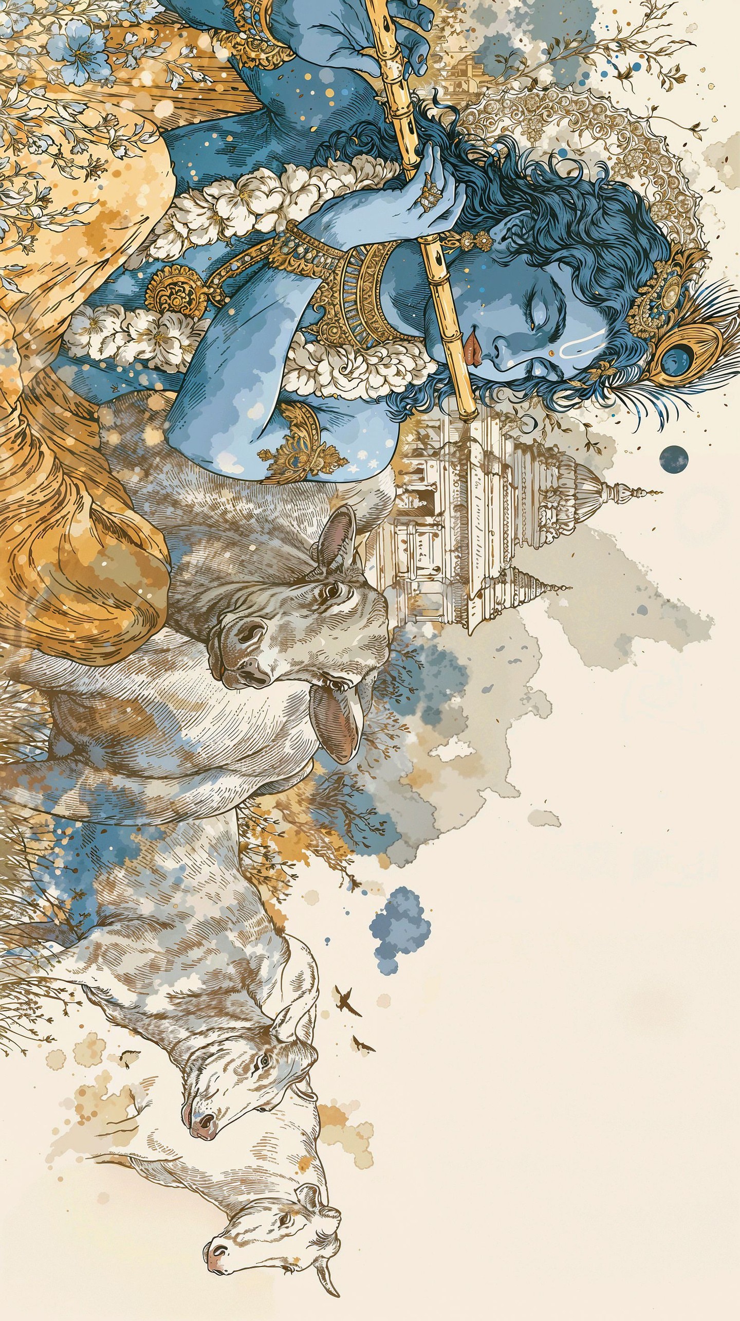 Krishna Mobile 3282 - Mobile Krishna Wallpaper