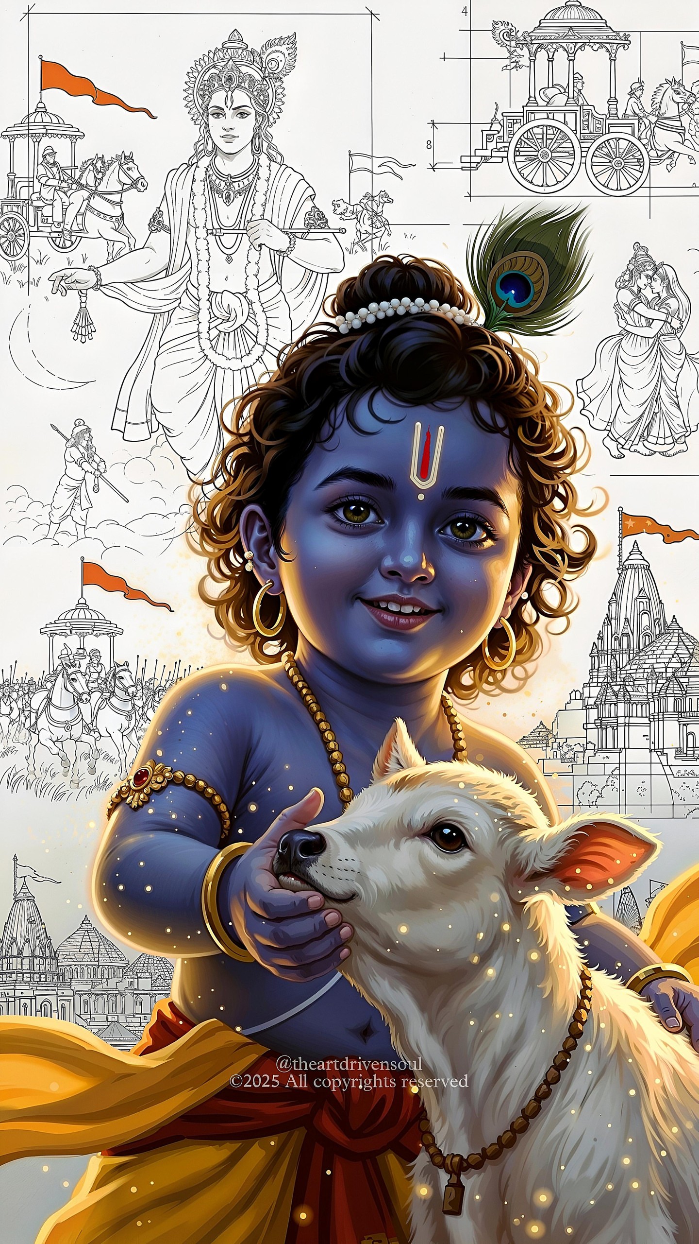 Krishna Mobile 6917 - Mobile Krishna Wallpaper