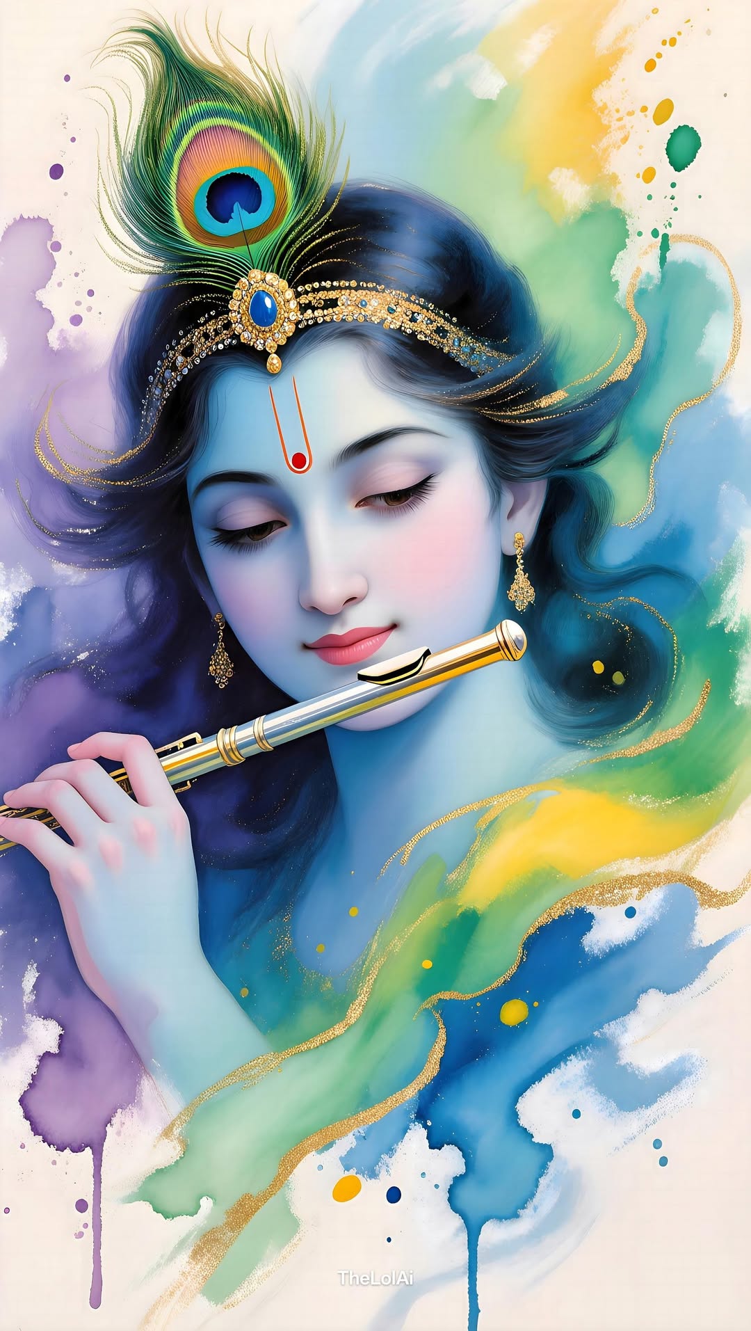 Krishna Mobile 9169 - Mobile Krishna Wallpaper